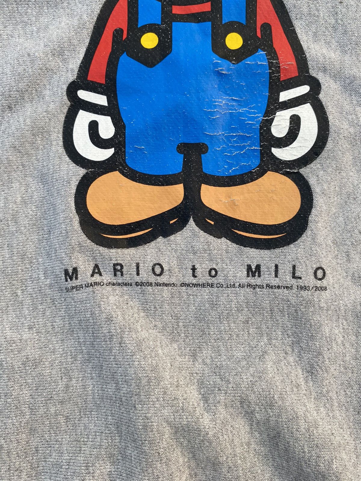 Bape Bape Baby Milo x Mario Sweatshirt Size US L / EU 52-54 / 3 - 5 Thumbnail