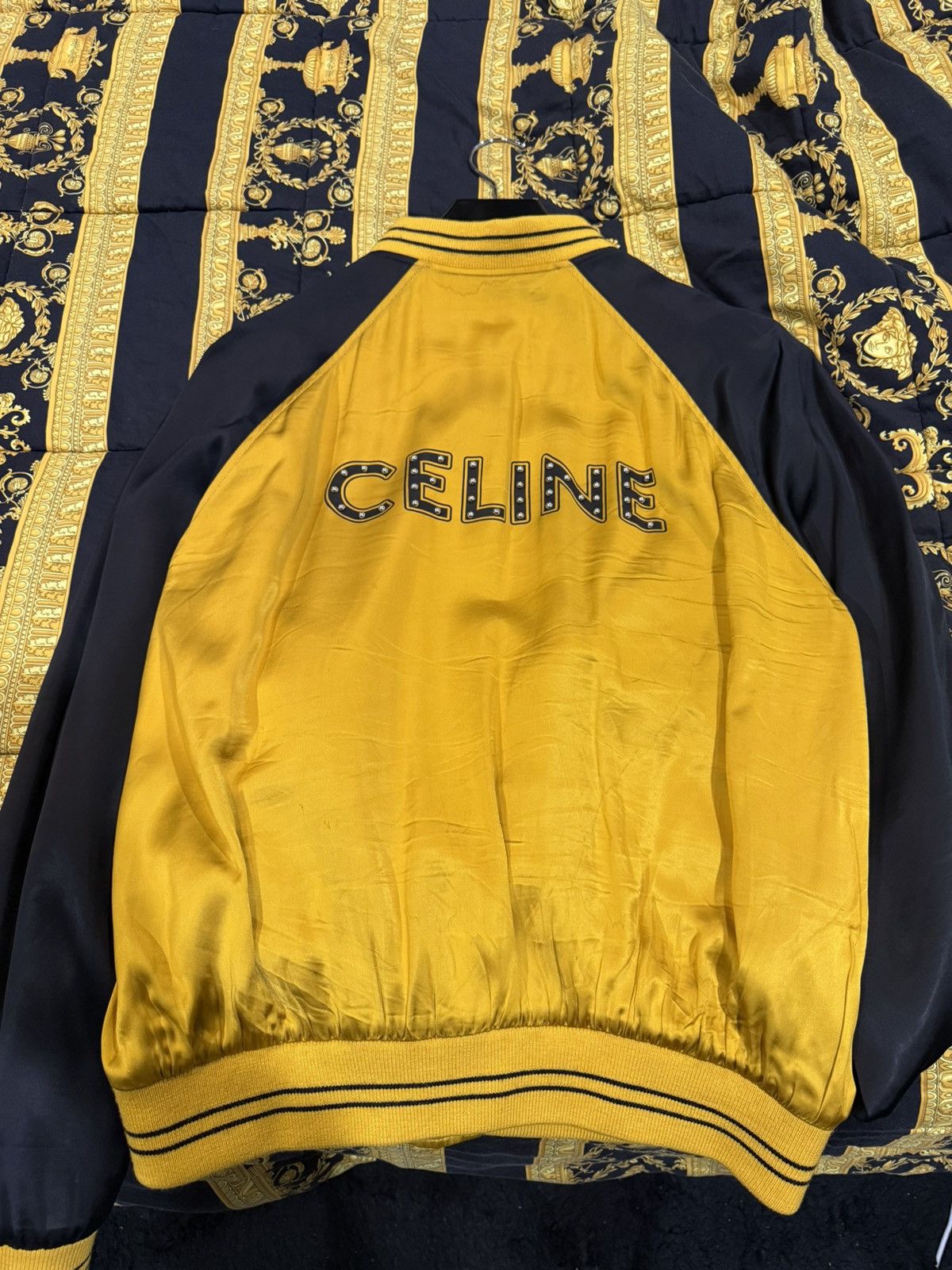 Celine Celine Jacket in Satin Size US L / EU 52-54 / 3 - 5 Thumbnail