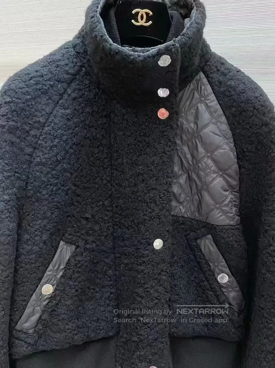 Hermes Hermes Teddy Wool Zip Jacket. Size US XS / EU 42 / 0 - 3 Thumbnail