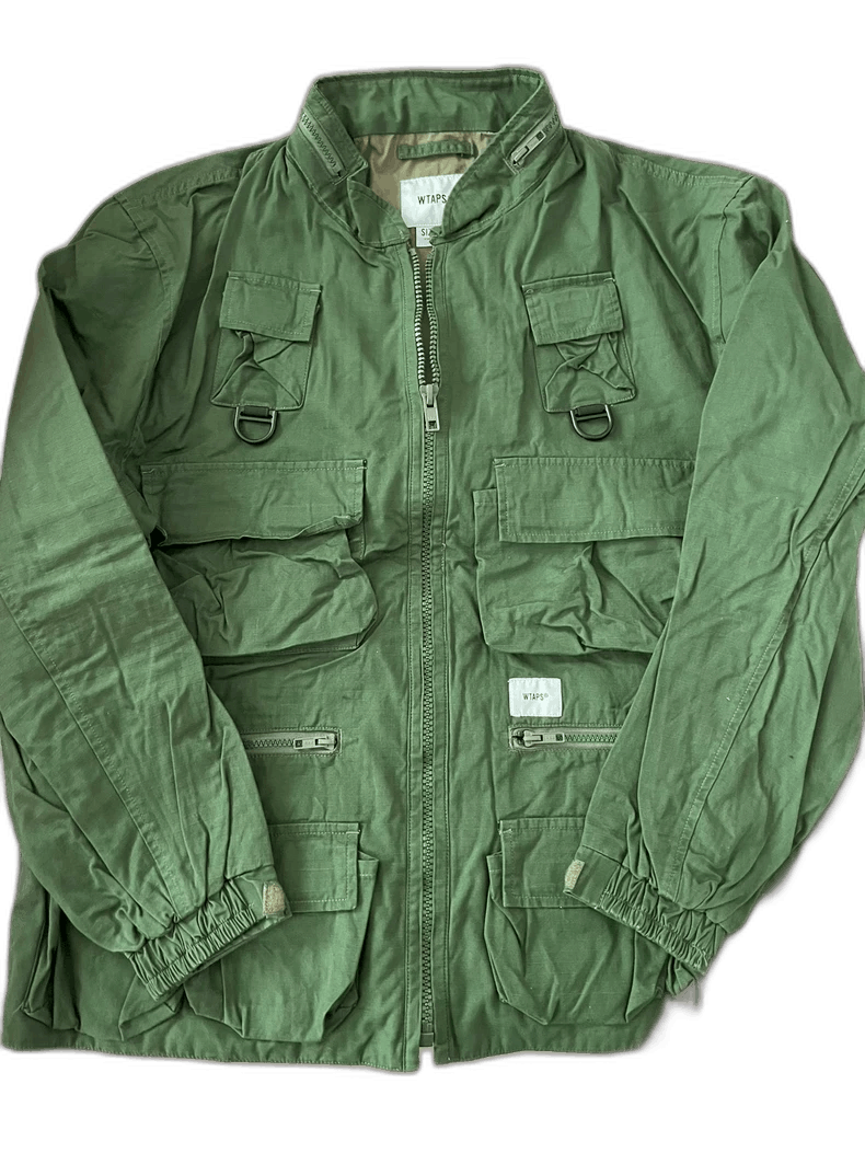 WTAPS　M65 WTAPS x Supreme Metal Militia Woodland Camo Ripstop M-65