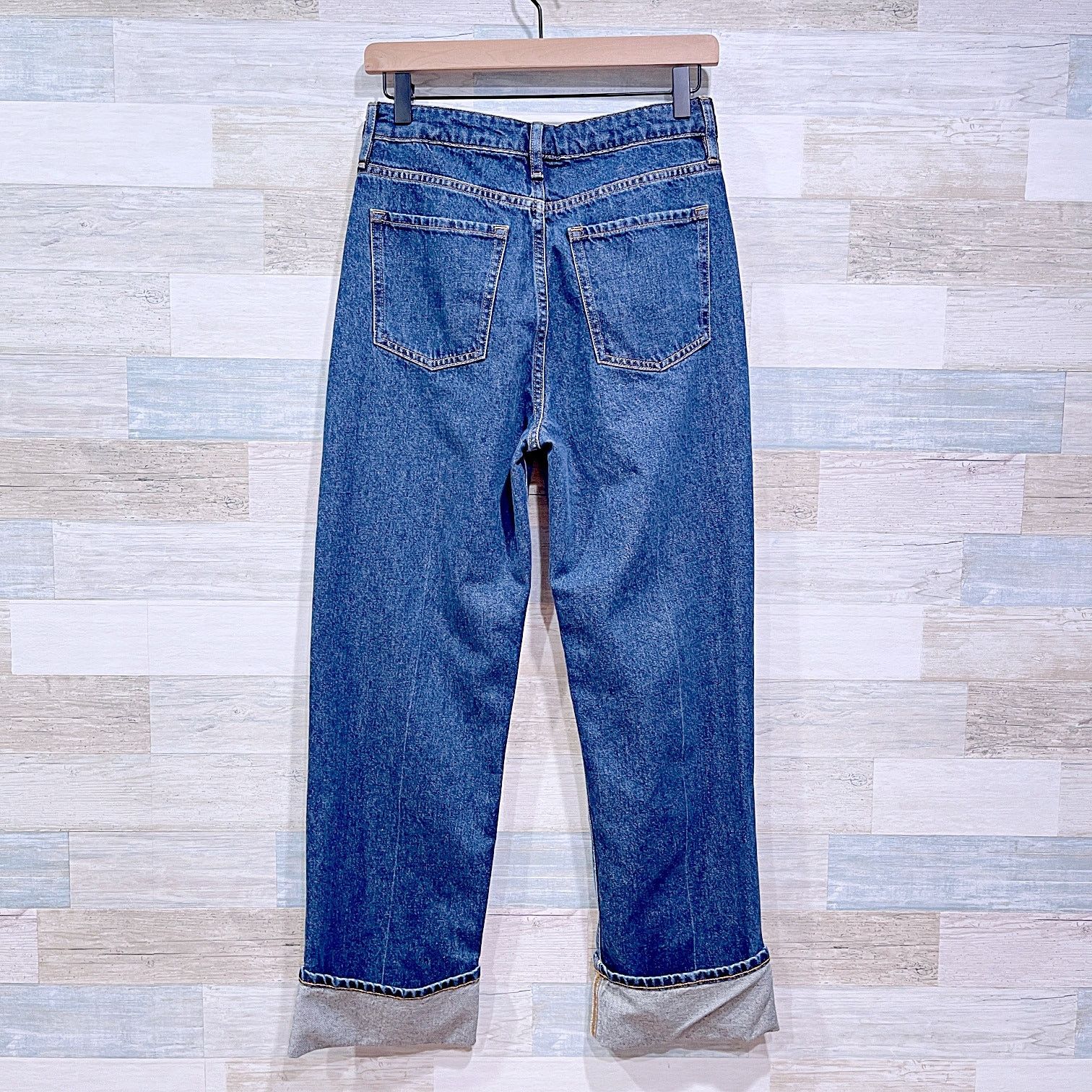 Club Monaco Club Monaco Cuffed Ankle High Rise Jeans Blue Womens 26 Size 26" / US 2 / IT 38 - 4 Thumbnail