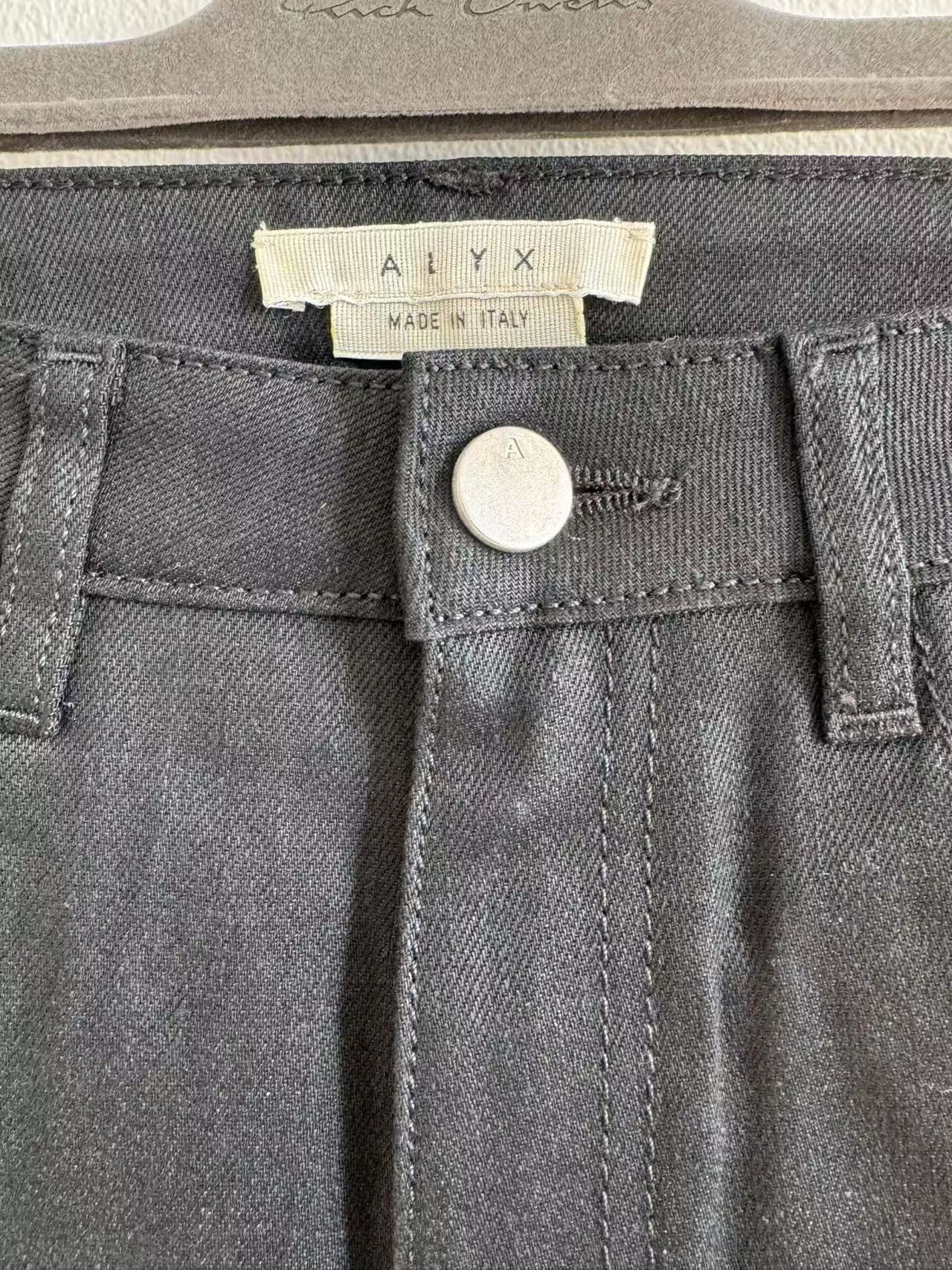 1017 ALYX 9SM Alyx Zip Slim Jean Black Size 26 Size 26" / US 2 / IT 38 - 7 Thumbnail