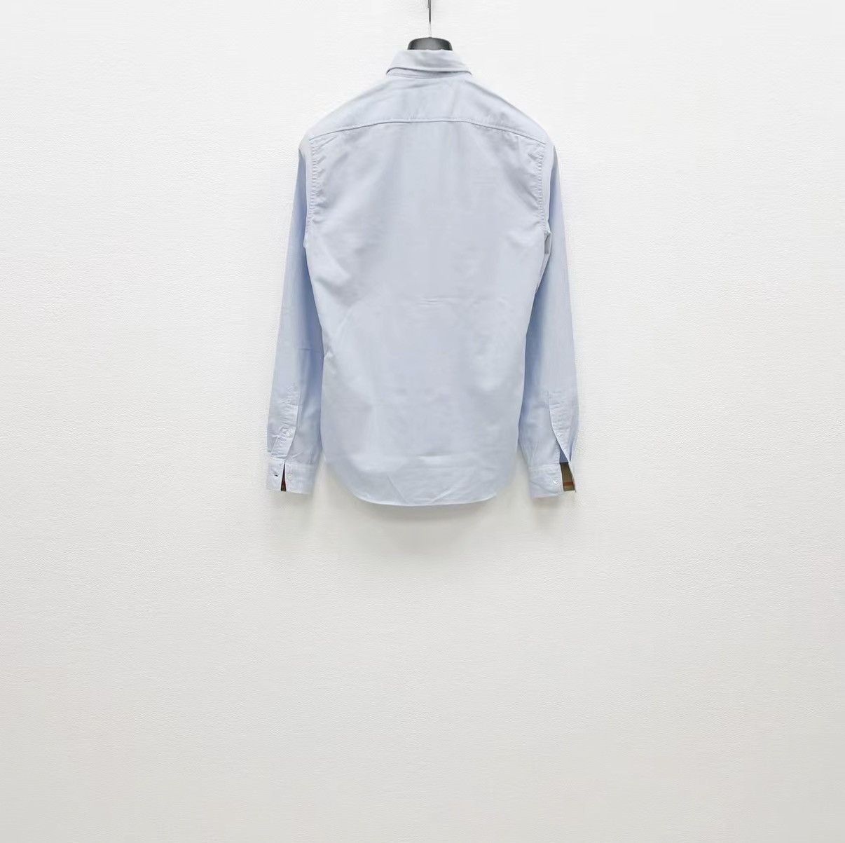 Burberry BURBERRY 100% Cotton Long Sleeve Shirt J30 Size US S / EU 44-46 / 1 - 6 Thumbnail