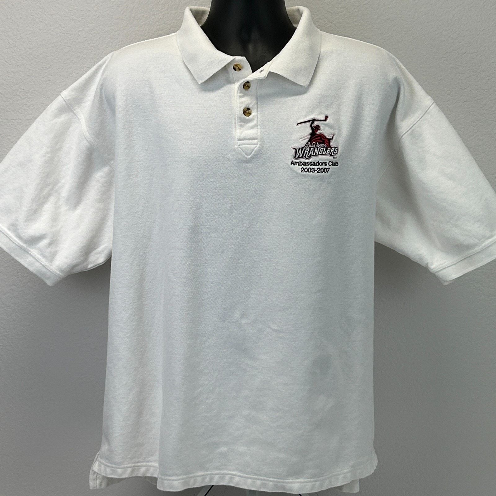 Other Las Vegas Wranglers Ambassadors Club Polo Shirt ECHL XXL 2XL Size US XXL / EU 58 / 5 - 2 Thumbnail