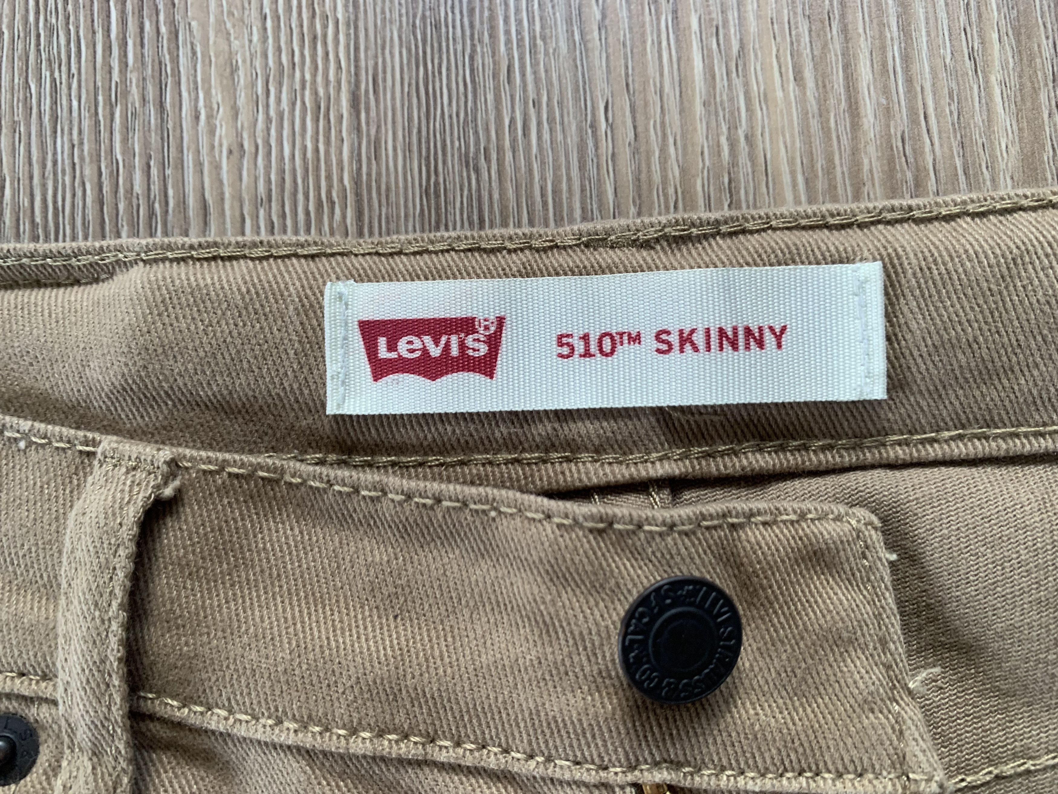 Levi's Youth Levis 510 Skinny Beige Stretch Jeans Size US 26 / EU 42 - 8 Thumbnail