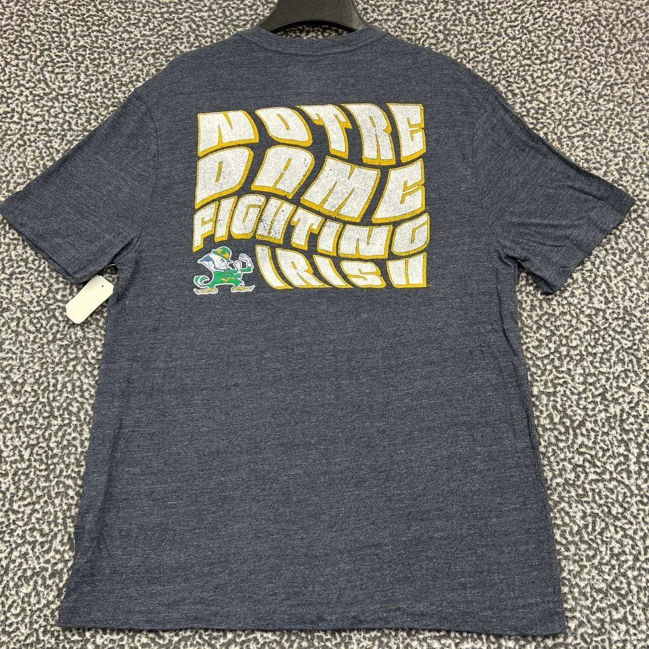 Other Notre Dame Fighting Irish Shirt Men Gray Short Sleeve New L Size US L / EU 52-54 / 3 - 2 Thumbnail
