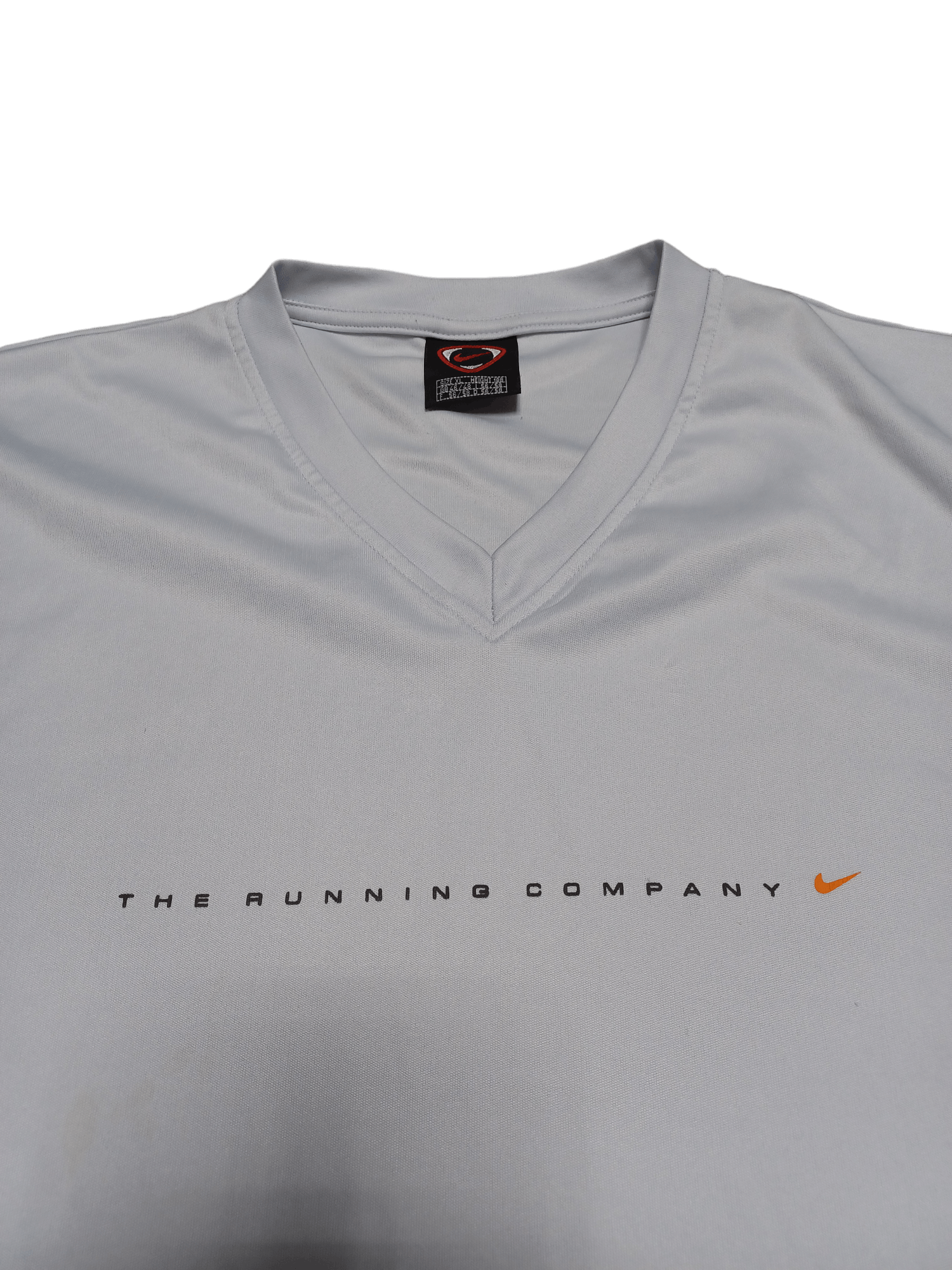 Nike NIKE RUNNING COMPANY BIGLOGO MADE IN ITALY VINTAGE 90S TEE Size US XL / EU 56 / 4 - 3 Thumbnail