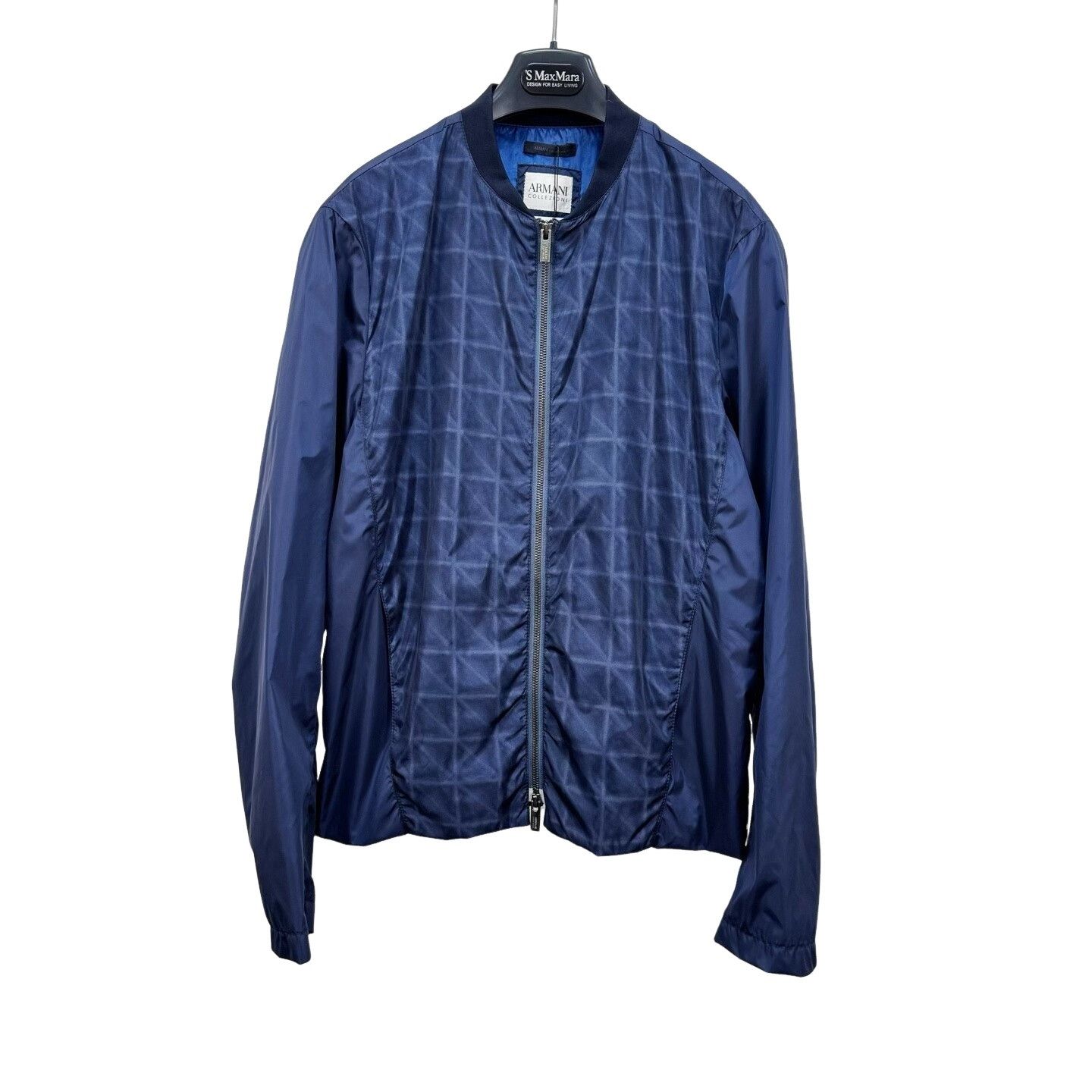 Armani Collezioni Armani Collezioni Water Repellent Grid Light Jacket 46 Size US S / EU 44-46 / 1 - 1 Thumbnail