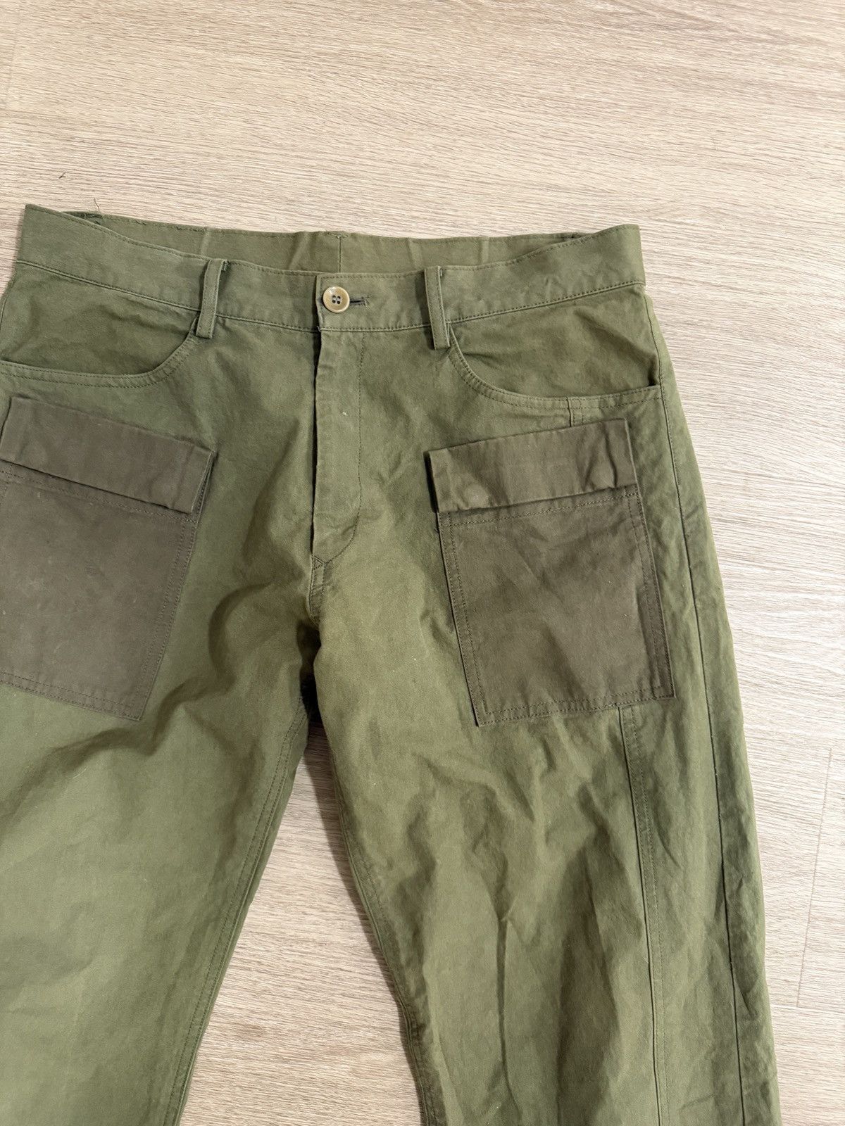 Yohji Yamamoto Ys by yohji hybrid fatigue pants Size US 31 - 2 Thumbnail