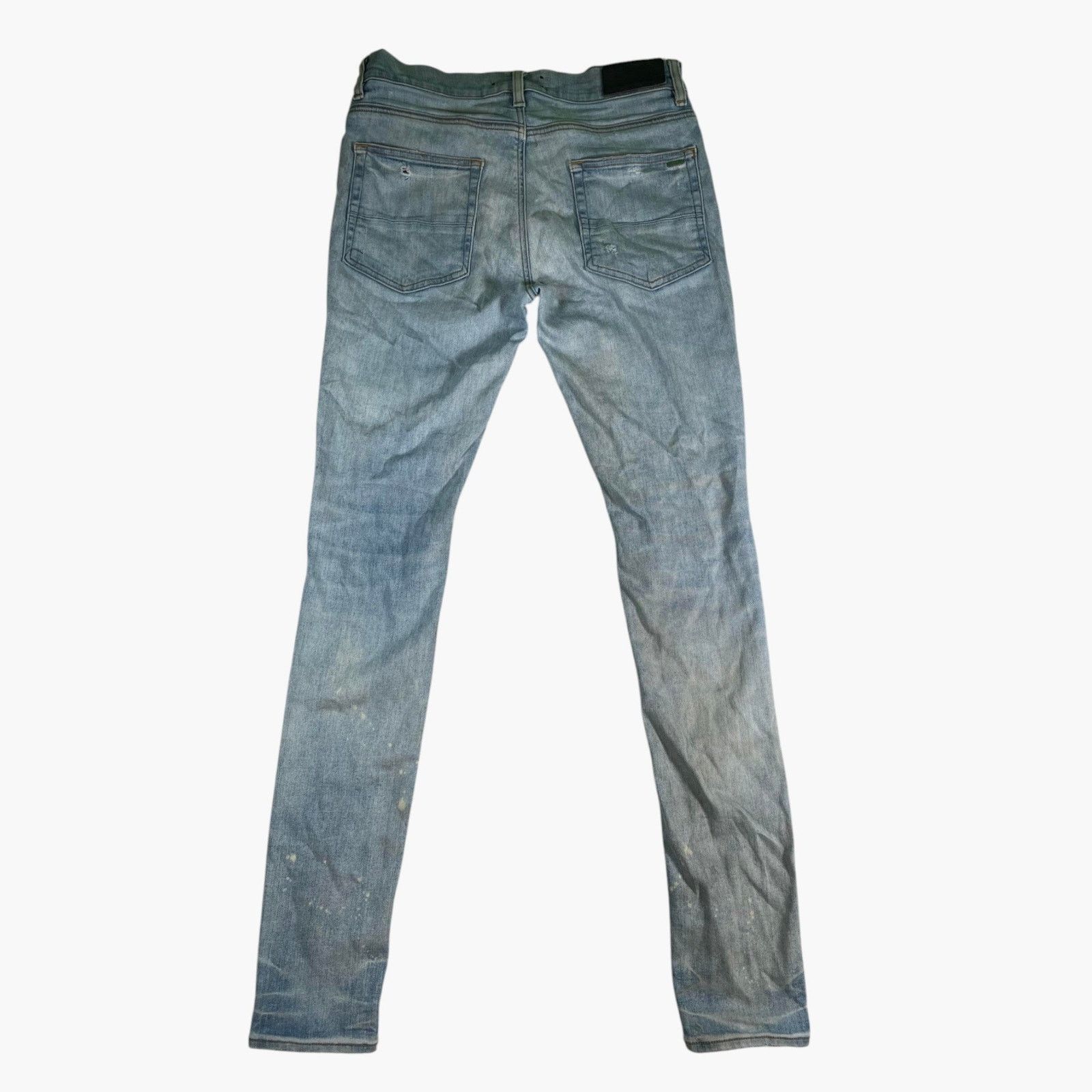 Ksubi Ksubi Black Wash Distressed Jeans Size US 30 / EU 46 - 2 Thumbnail