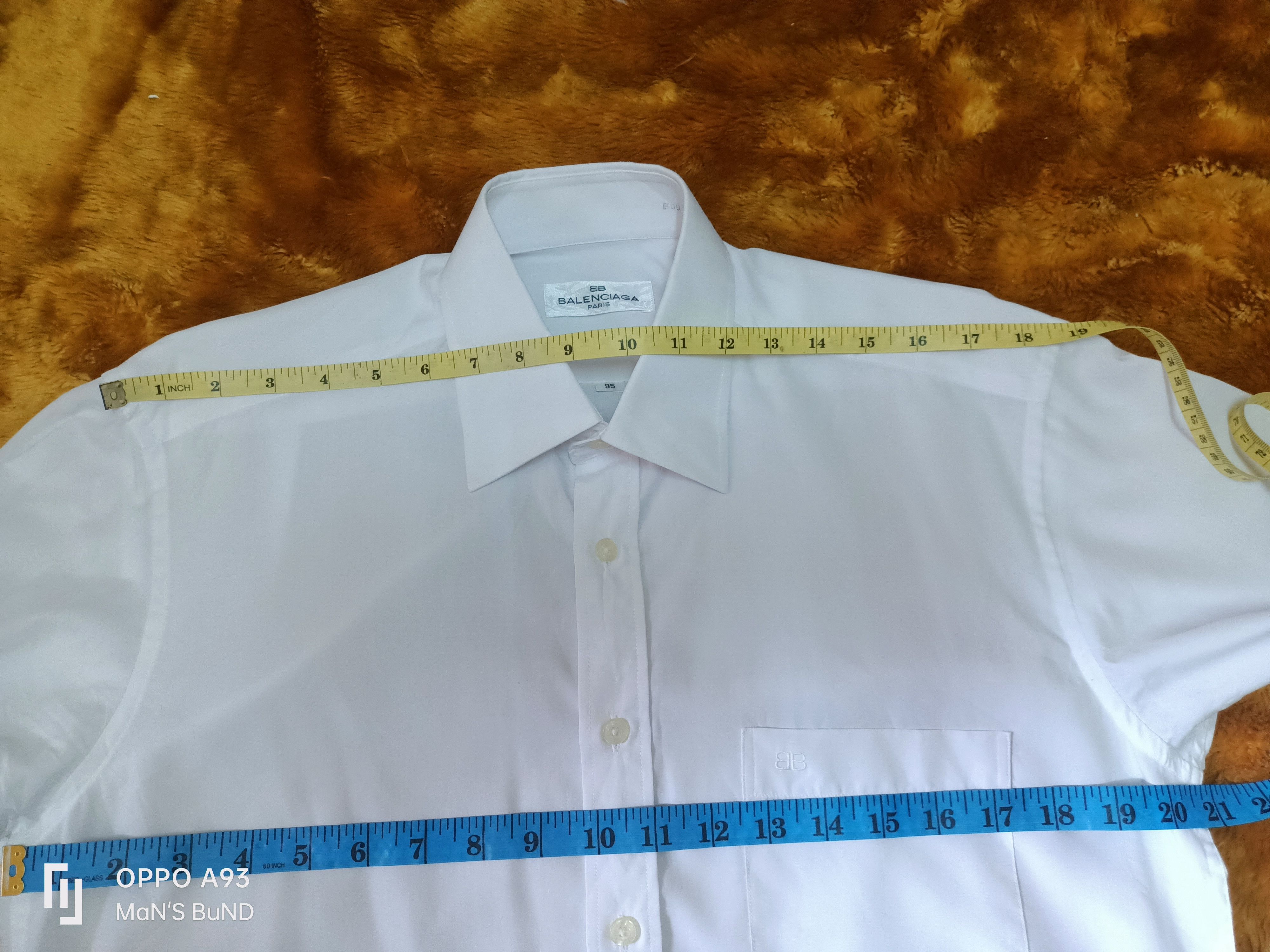 Balenciaga BALENCIAGA Button Up Shirts Size US M / EU 48-50 / 2 - 16 Thumbnail