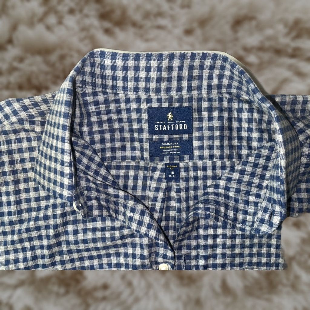 stafford classic fit dress shirt Men's Stretch Zion 5 Pocket Slim Pant main image 0