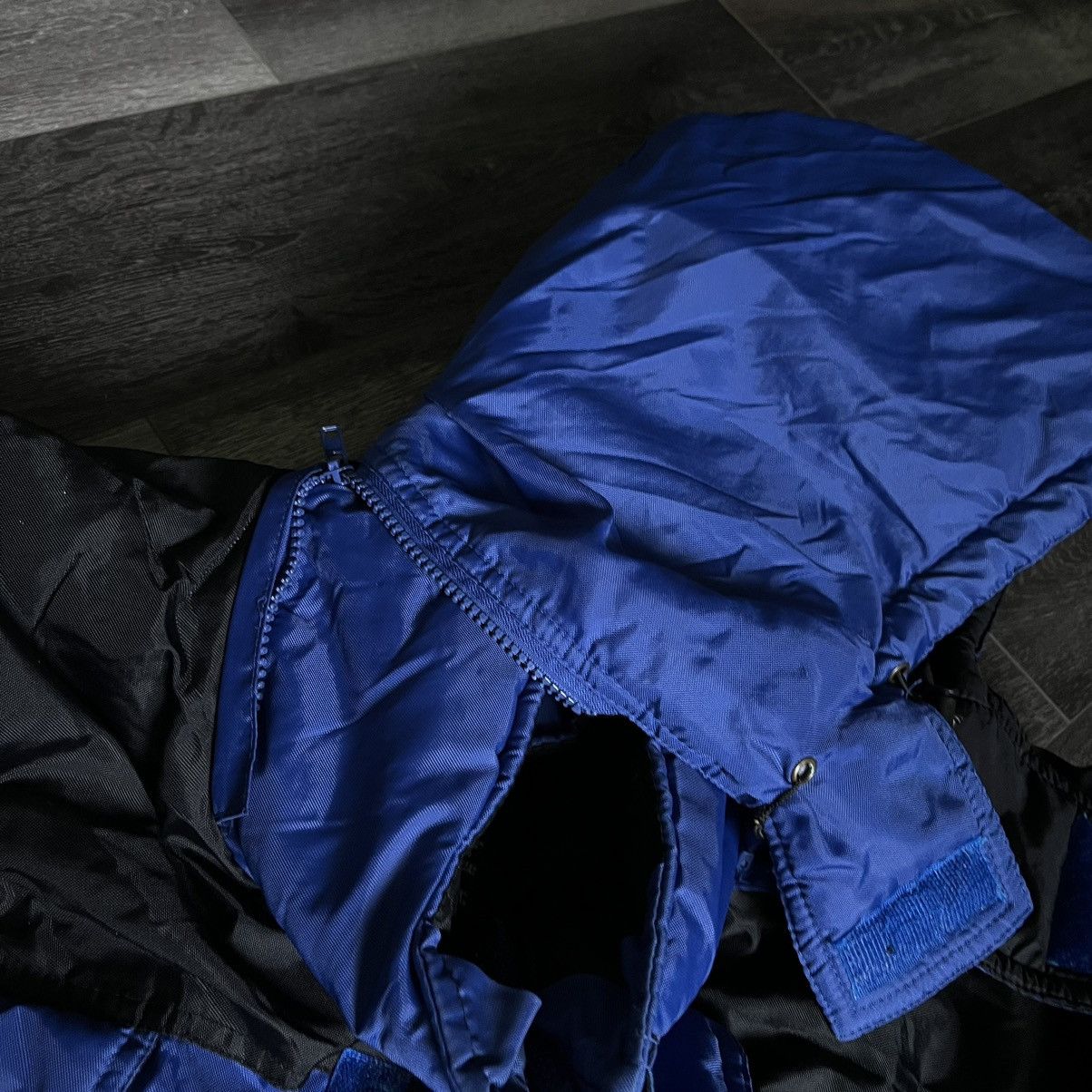Starter Vintage 1990s Starter Puffer Jacket Royal Winter Zip Up Coat Size US XXL / EU 58 / 5 - 7 Thumbnail