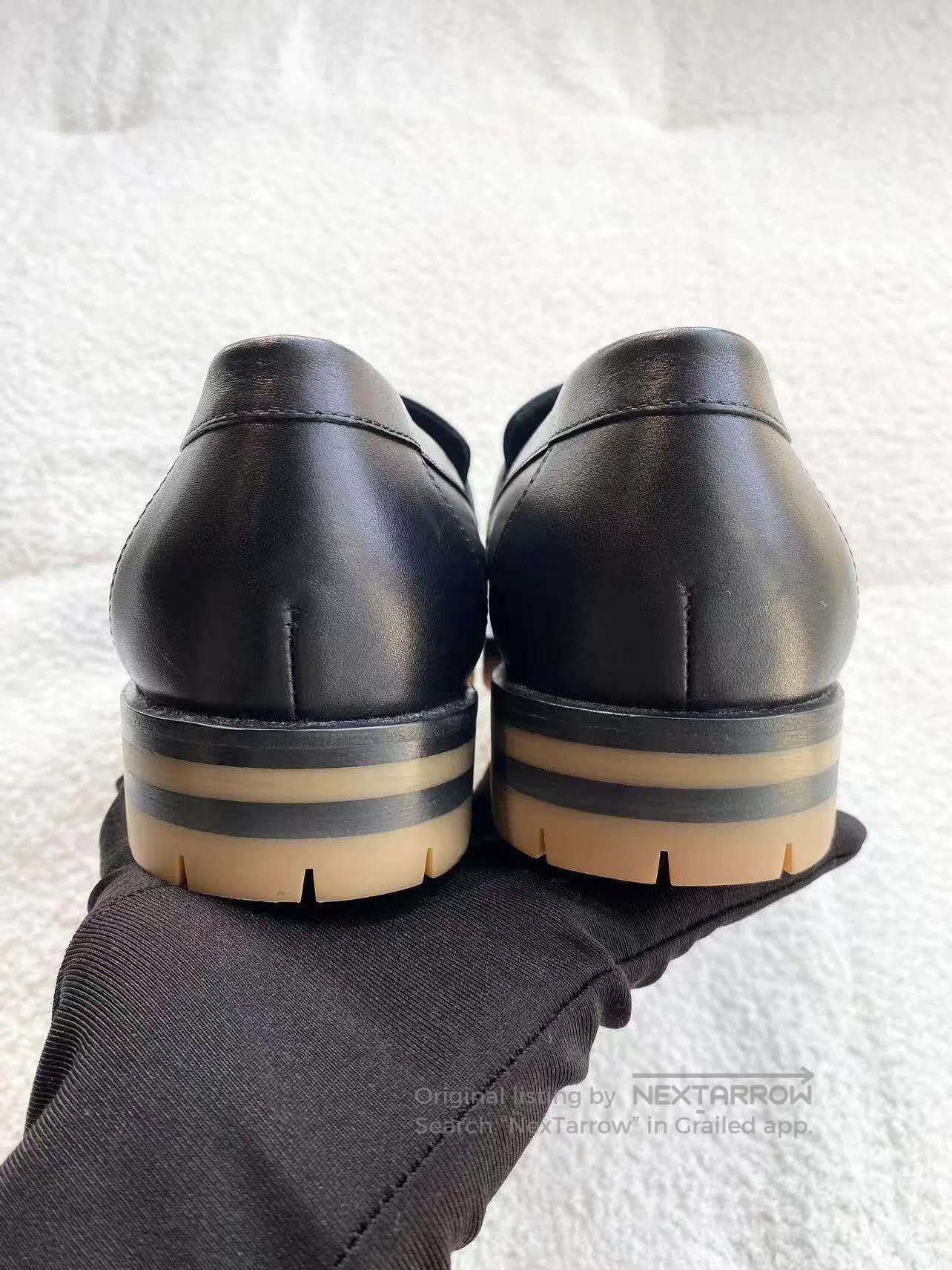 Hermes Hermes H-buckle black loafers| Size US 5.5 / IT 35.5 - 6 Thumbnail