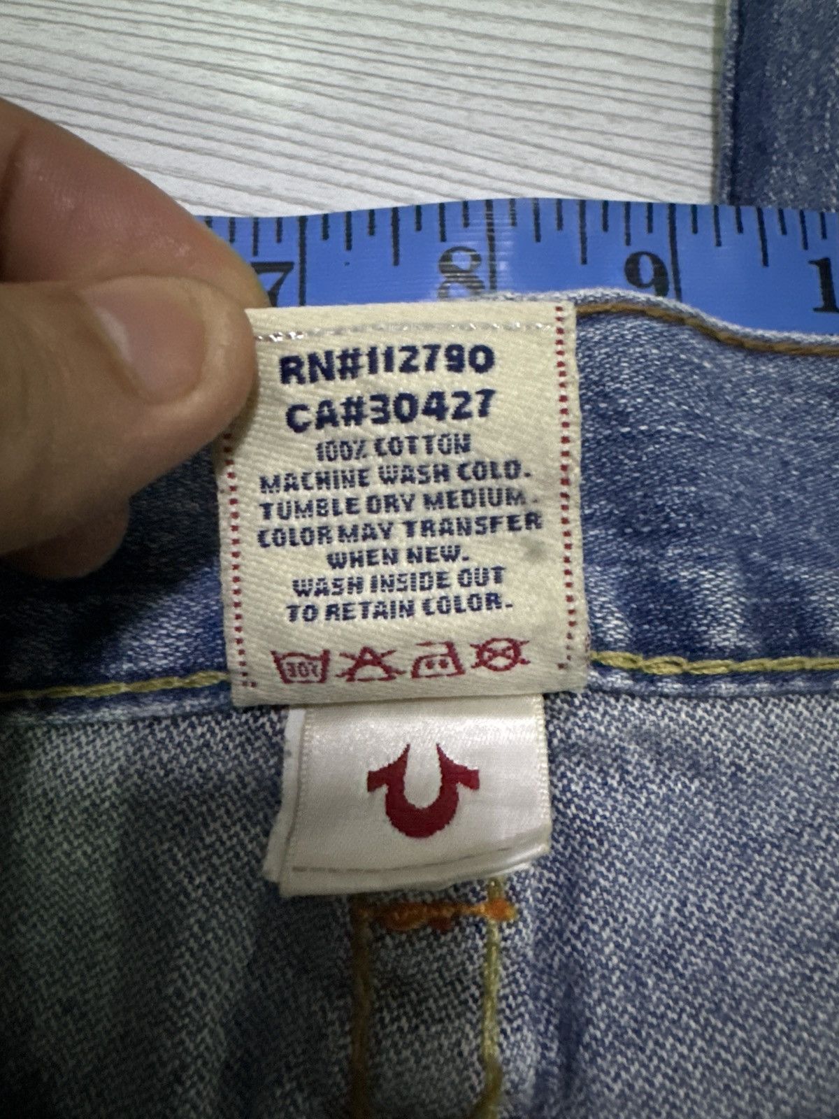 True Religion Vintage True Religion Jeans BILLY Bootcut Denim Jeans Size US 34 / EU 50 - 16 Thumbnail