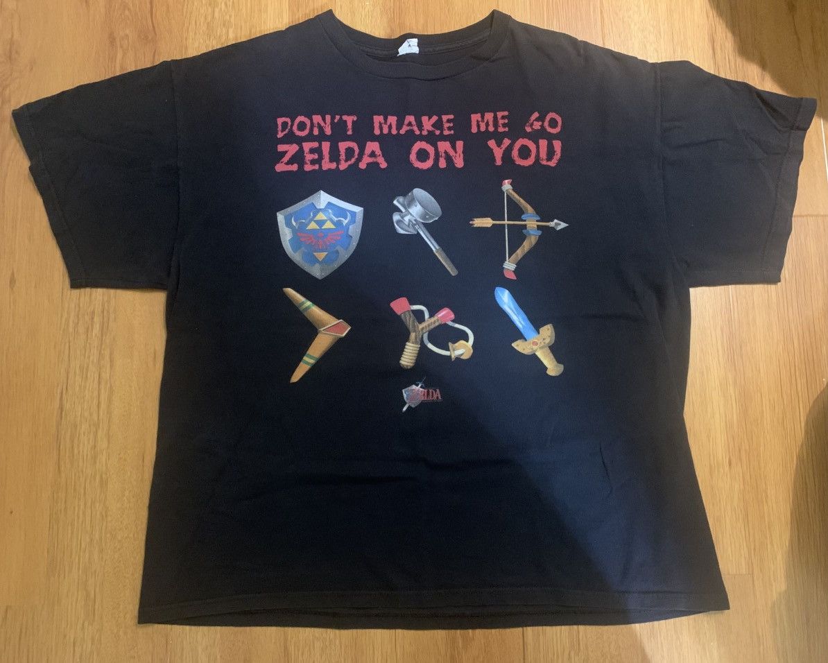 Vintage Zelda Ocarina of Time Tee Size US L / EU 52-54 / 3 - 1 Thumbnail