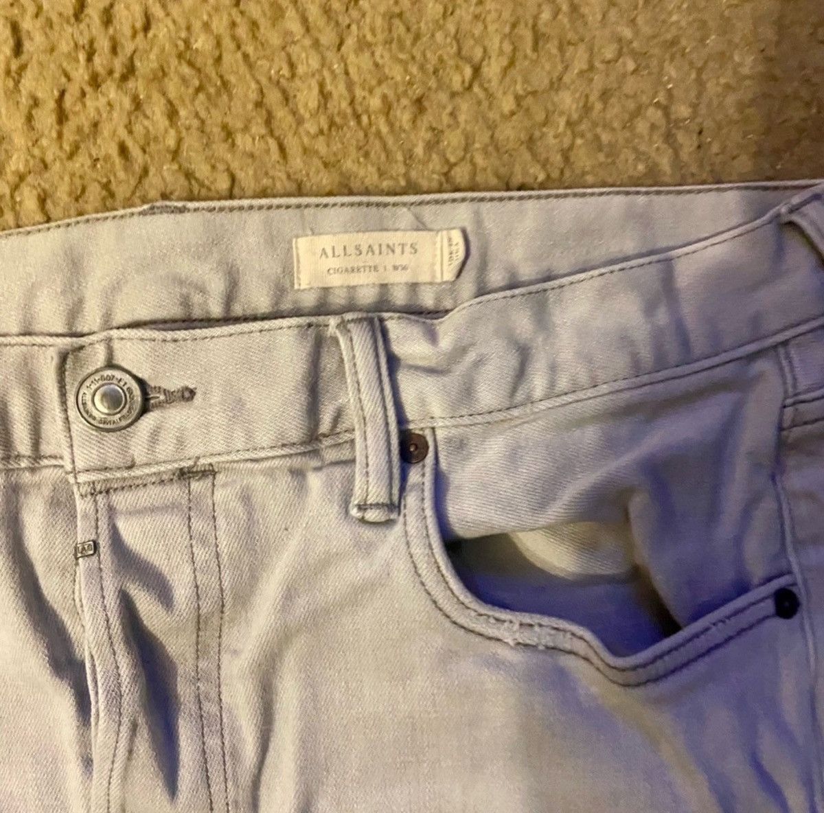 Allsaints All Saints cigarette jeans Size US 36 / EU 52 - 4 Thumbnail
