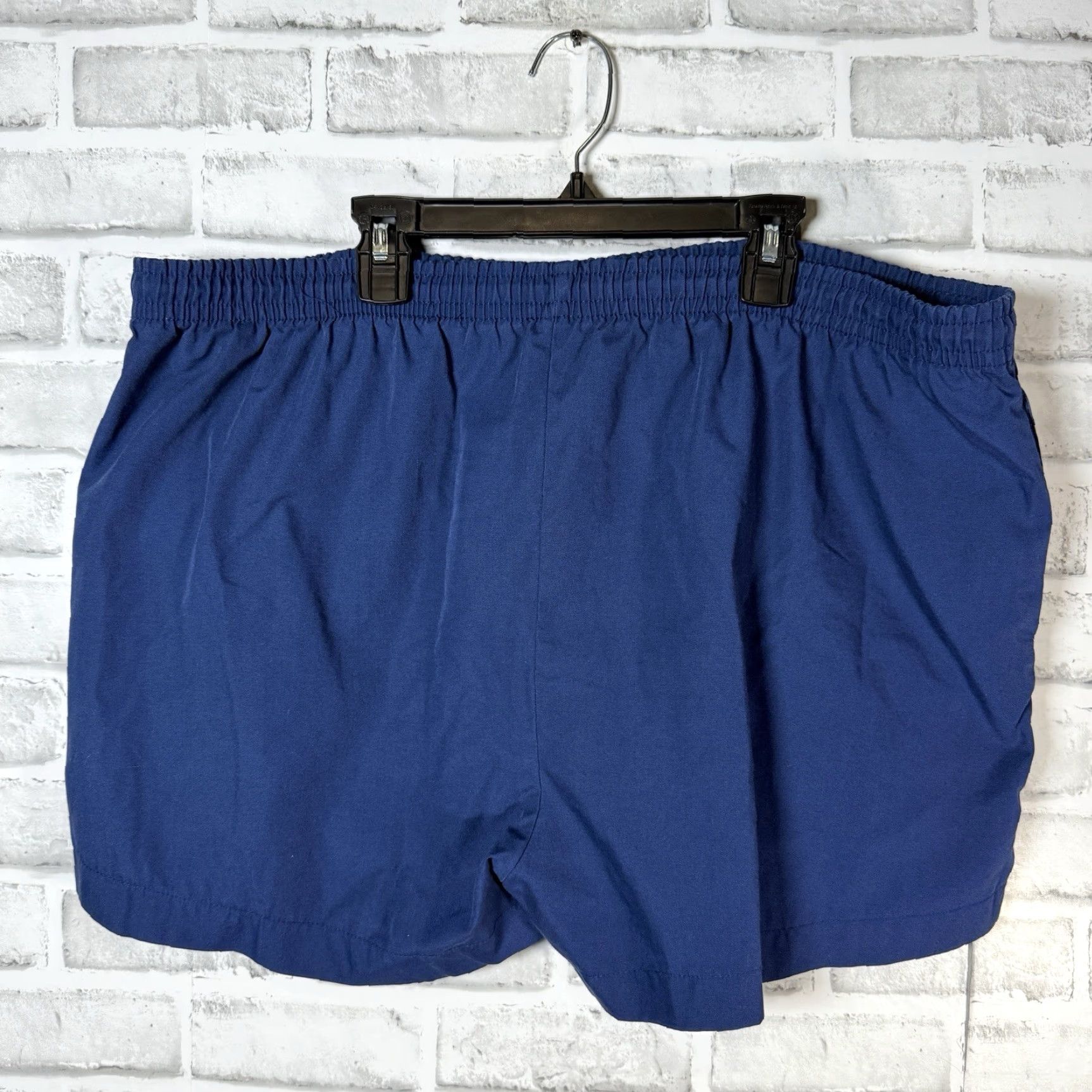 Converse VINTAGE Converse Athletic Shorts Men XL Dark Blue Drawstring Activewear Size US 36 / EU 52 - 5 Thumbnail