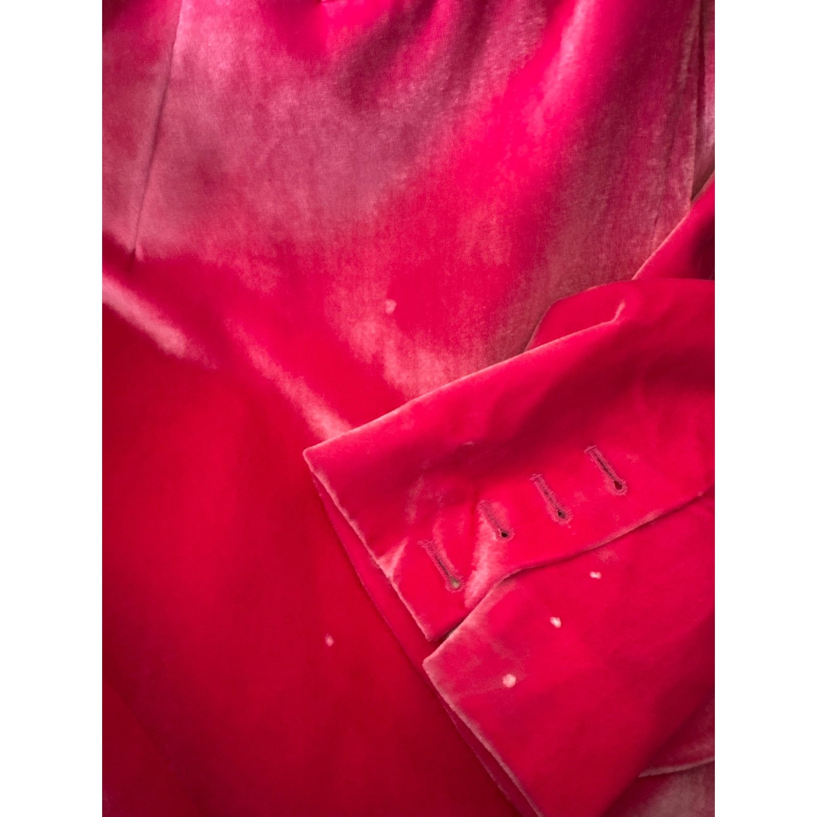 Kate Spade Kate Spade Pink Velvet Blazer open front barbiecore small Size S / US 4 / IT 40 - 16 Thumbnail