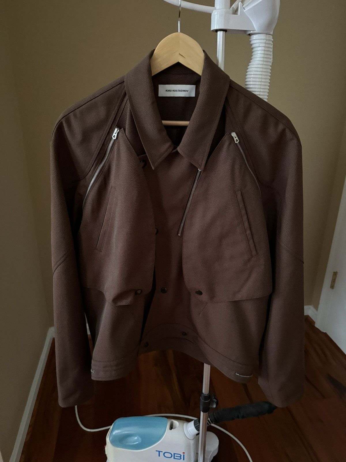 Kiko Kostadinov Tonino Utility Jacket Brown 44 Size US S / EU 44-46 / 1 - 2 Thumbnail