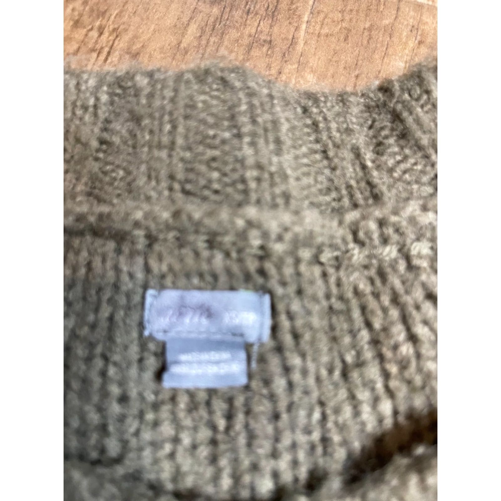 Vintage Aerie Sweater Women XS Long Sleeve Green Knit Pullover Wool Blend Size XS / US 0-2 / IT 36-38 - 4 Thumbnail