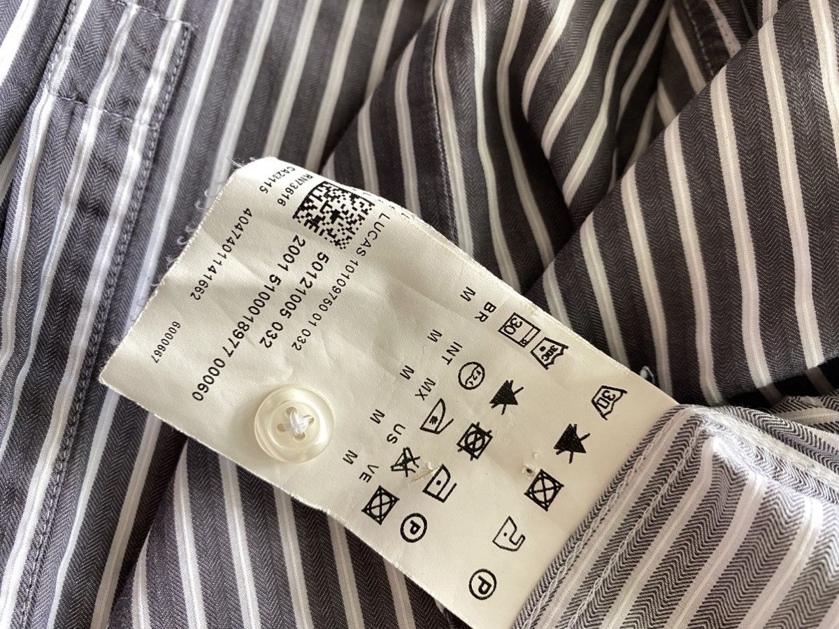 Hugo Boss Hugo Boss Fitted Ls stripe shirt Size US M / EU 48-50 / 2 - 8 Thumbnail