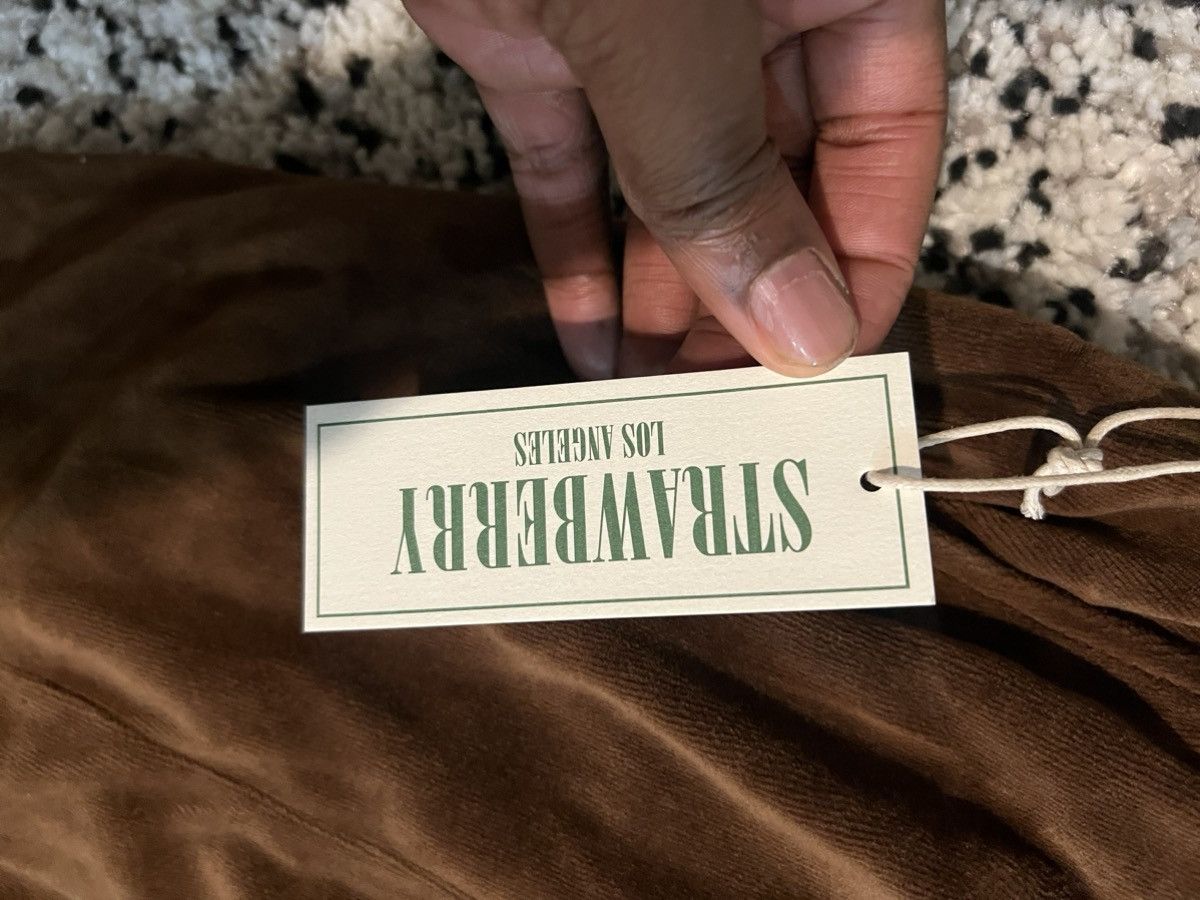 Strawberry Strawberry - Velour Sweatpants Size US 38 / EU 54 - 2 Thumbnail