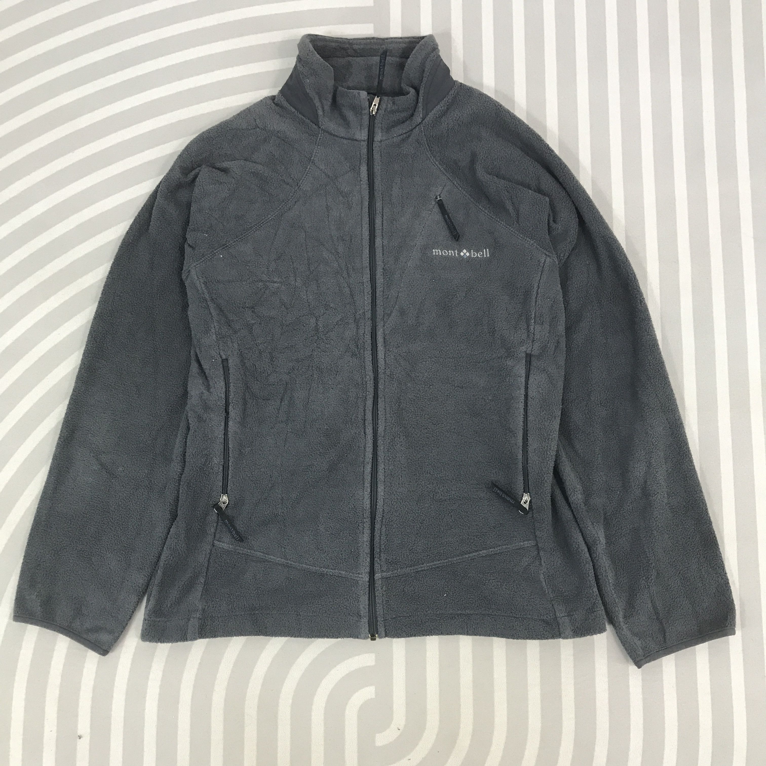 Montbell × Vintage Vintage Montbell outdoor fleece zipper Jacket Size US L / EU 52-54 / 3 - 1 Thumbnail