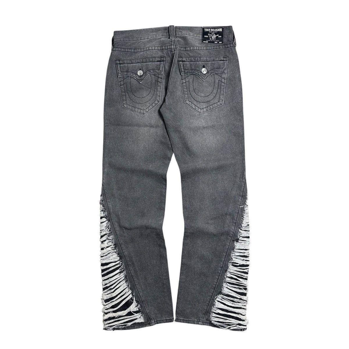 Crazy Y2K Rock Revival Jeans Grunge Betty fit flared bootcut