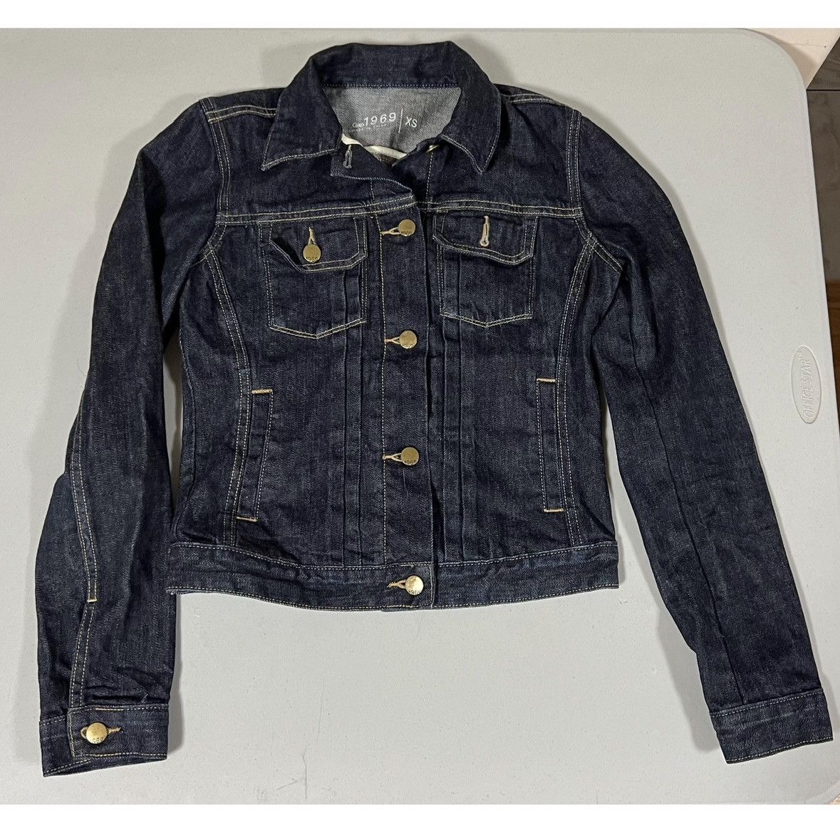 Gap Gap Dark Denim Jean Jacket Coat Outerwear Size XS 💙 #gap Size XS / US 0-2 / IT 36-38 - 1 Thumbnail