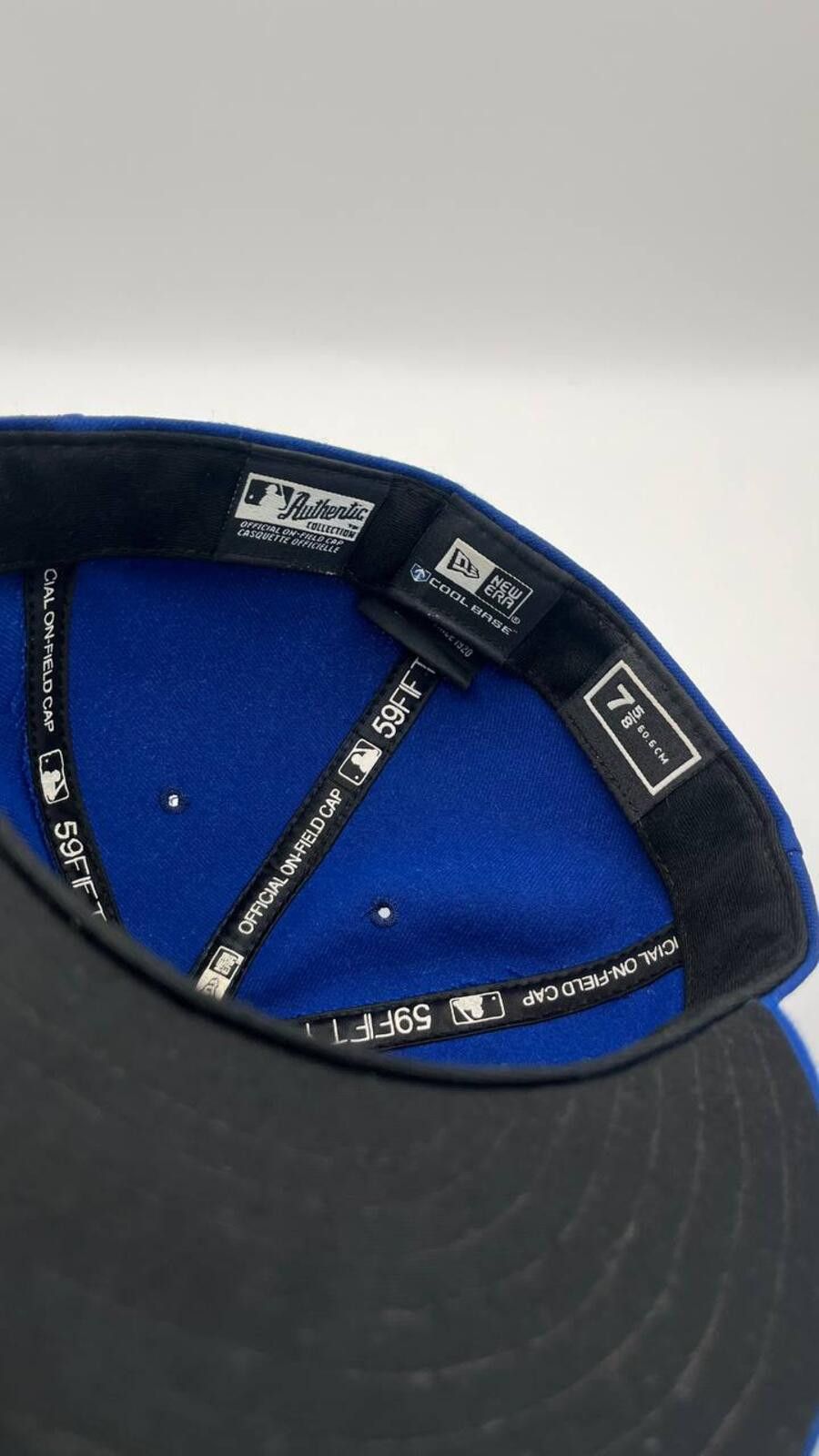 New Era New Era Kansas City Royals 59FIFTY Fitted Cap 7 5/8 Blue Size ONE SIZE - 3 Thumbnail