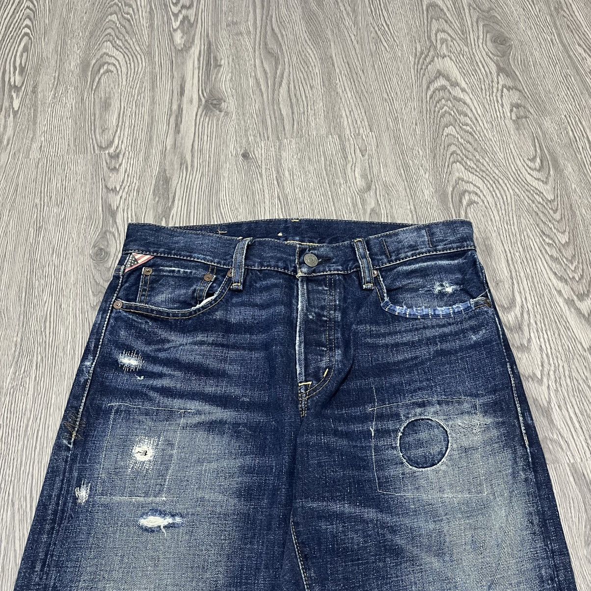 Denim & Supply Ralph Lauren Distressed With Shasiko Patch Denim & Supply RL Jeans Pant Size US 30 / EU 46 - 2 Thumbnail