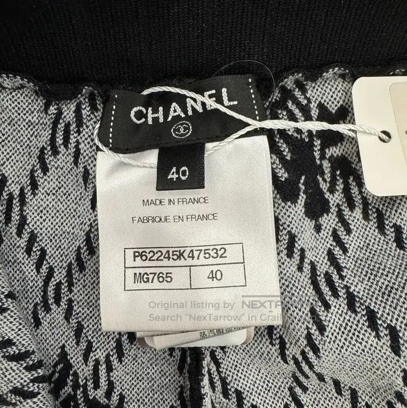 Chanel Chanel Black Cashmere Casual Pants for Women . Size 30" / US 8 / IT 44 - 5 Thumbnail