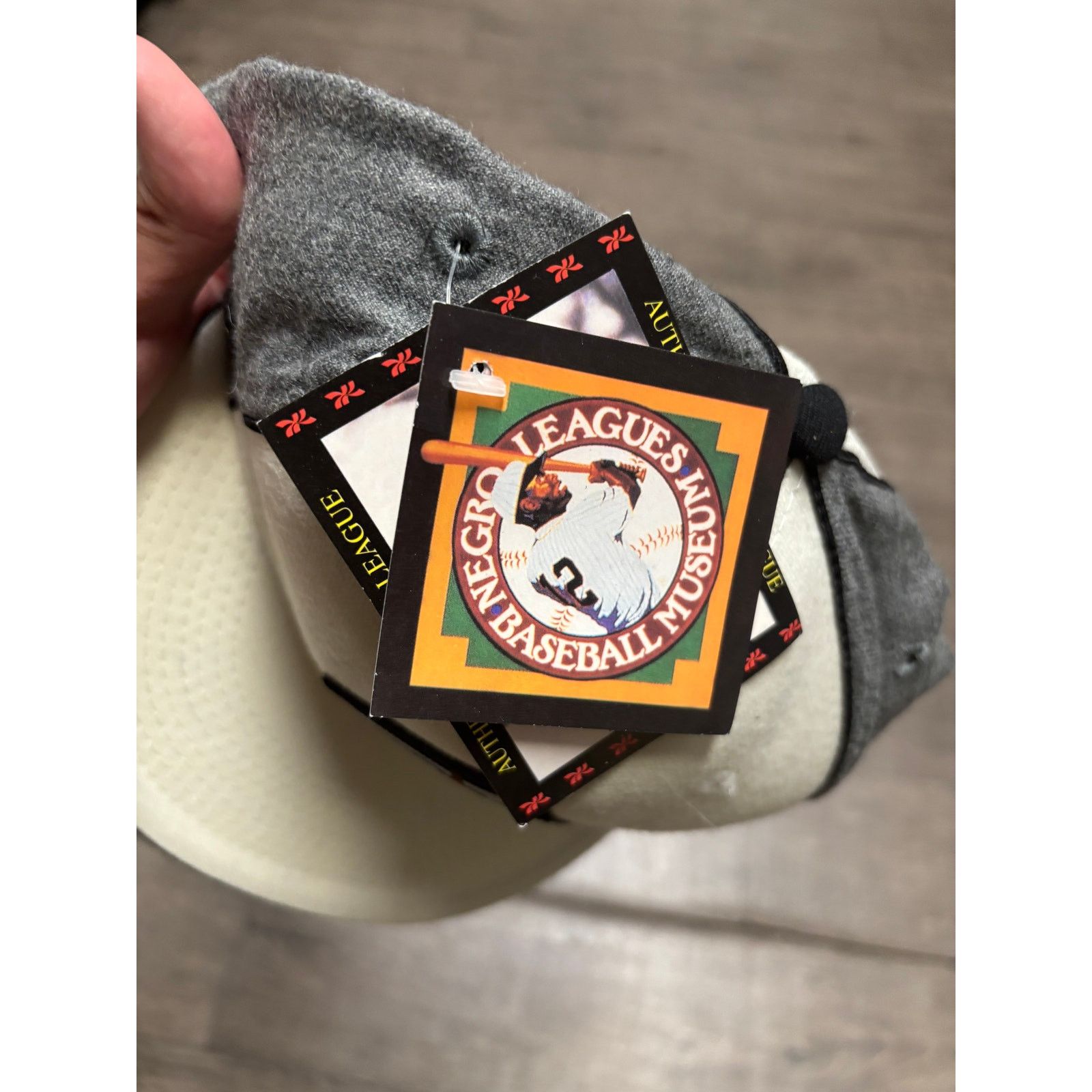 MLB × Vintage VTG NWT Negro League Baseball Museum Logo Fitted Hat 7 1/2 Size ONE SIZE - 2 Thumbnail