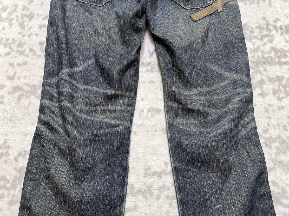 Marithe + Francois Girbaud Le Jean De Marithe Girbaud Strap Pocket Bondage Denim Y2K Size US 31 - 12 Thumbnail