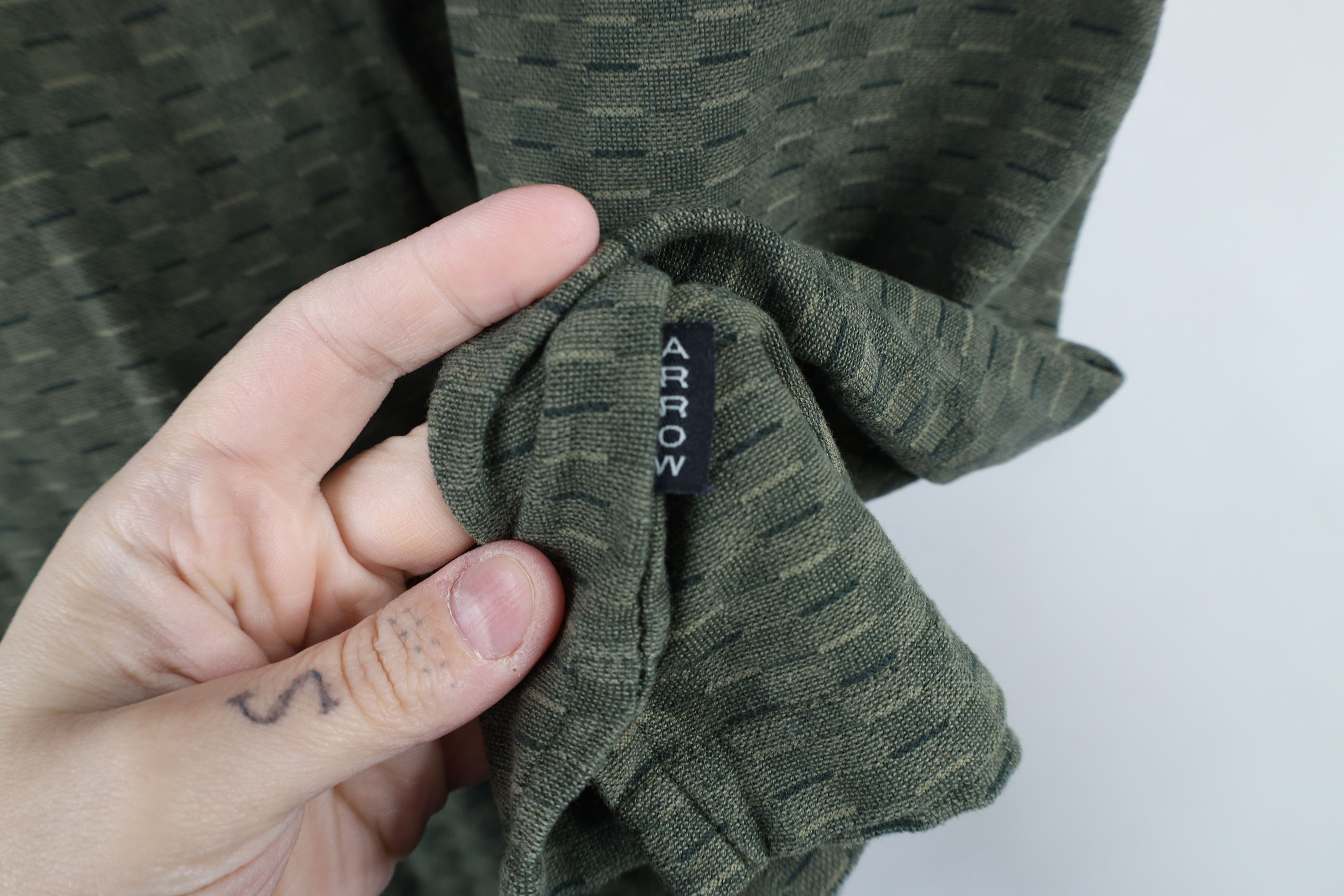 Vintage Vintage 90s Streetwear Knit Collared Polo Shirt Green Size US XL / EU 56 / 4 - 7 Thumbnail