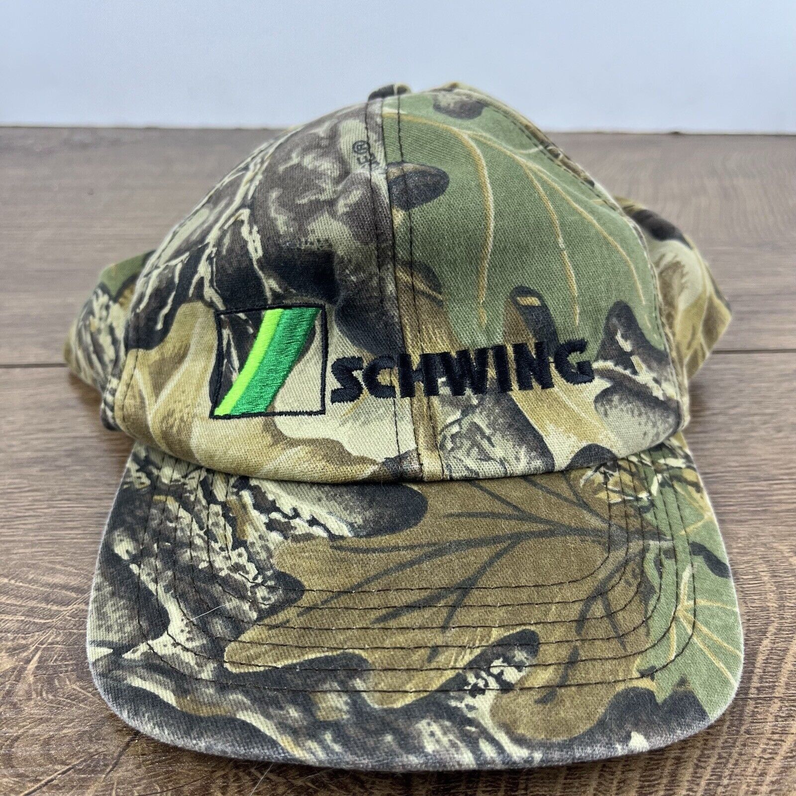 Other Schwing Hat Schwing Baseball Hat Green Camo Adjustable Hat G Size ONE SIZE - 3 Thumbnail