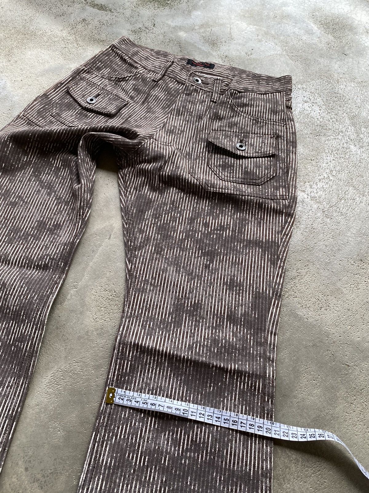 Hysteric Glamour × If Six Was Nine × Le Grande Bleu (L.G.B.) Nationality Name Crosbec Boot Cut Jeans Size US 30 / EU 46 - 14 Thumbnail