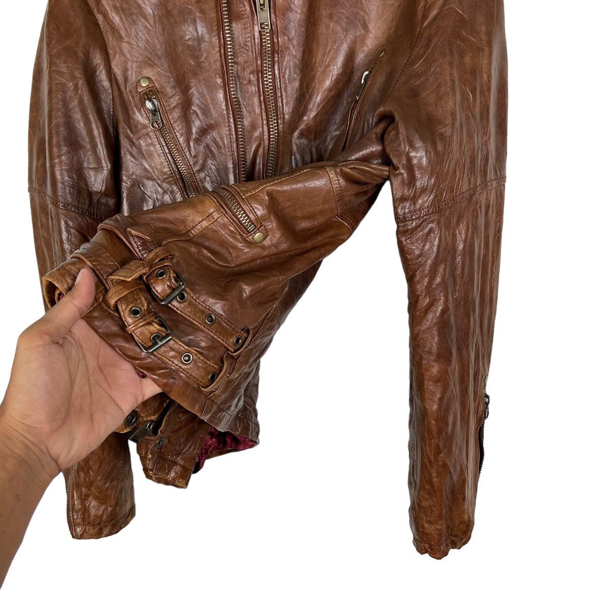 Avirex 🔥 VINTAGE AVIREX SURVIVAL RIDER MOTO JACKET Size US M / EU 48-50 / 2 - 11 Thumbnail