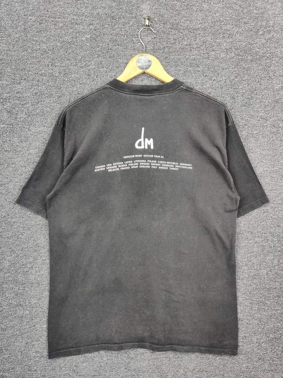 Band Tees Vintage 90s Depche Mode Tour Tee Tshirt Size US L / EU 52-54 / 3 - 6 Thumbnail