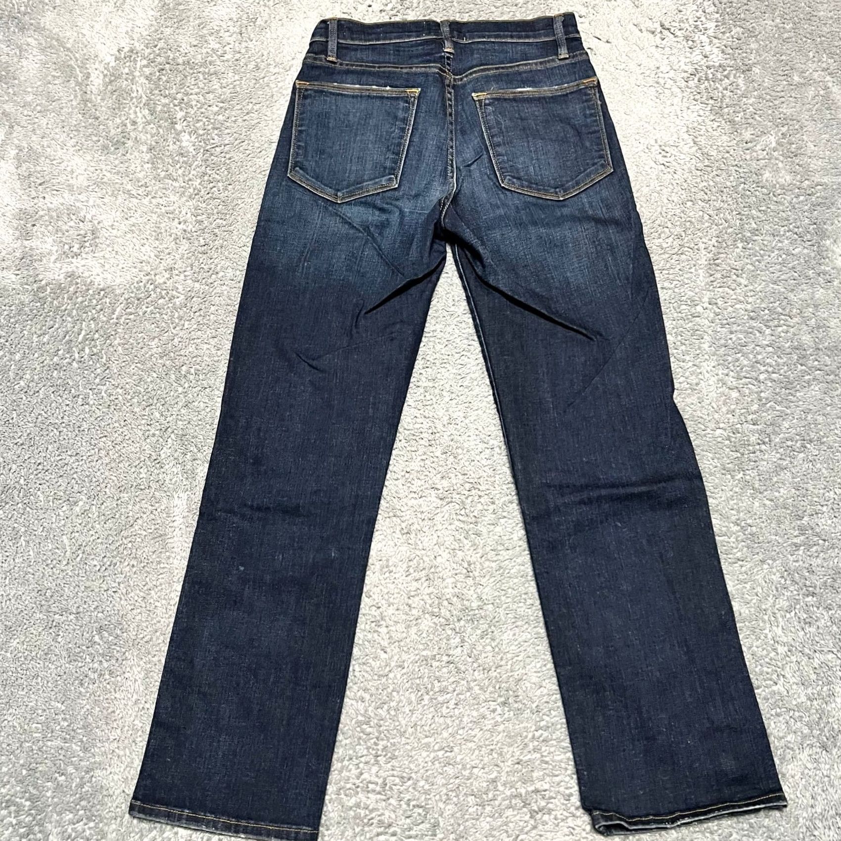 Frame FRAME Jeans Womens Le High Straight Blue Cropped Size 26 Size 26" / US 2 / IT 38 - 4 Thumbnail