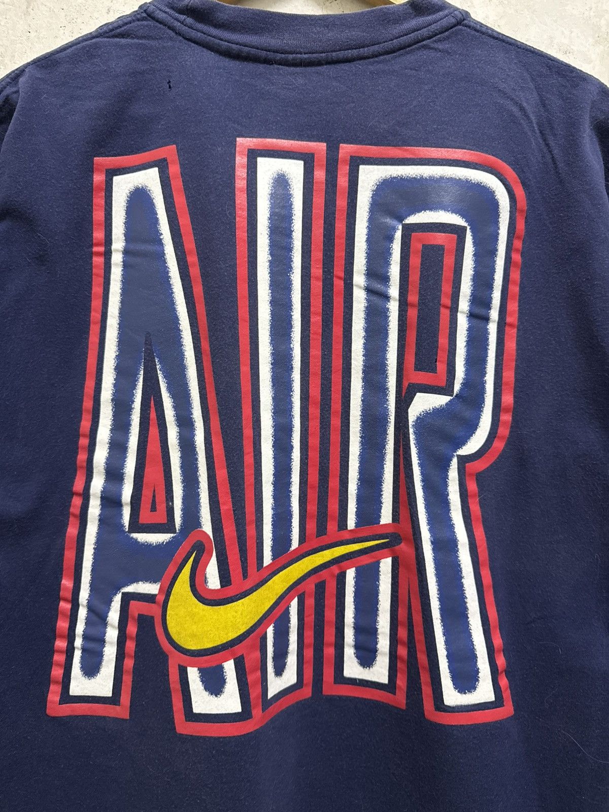 Nike Vintage 90s Nike Air Big Shot Graphic T-Shirt Size US M / EU 48-50 / 2 - 2 Thumbnail
