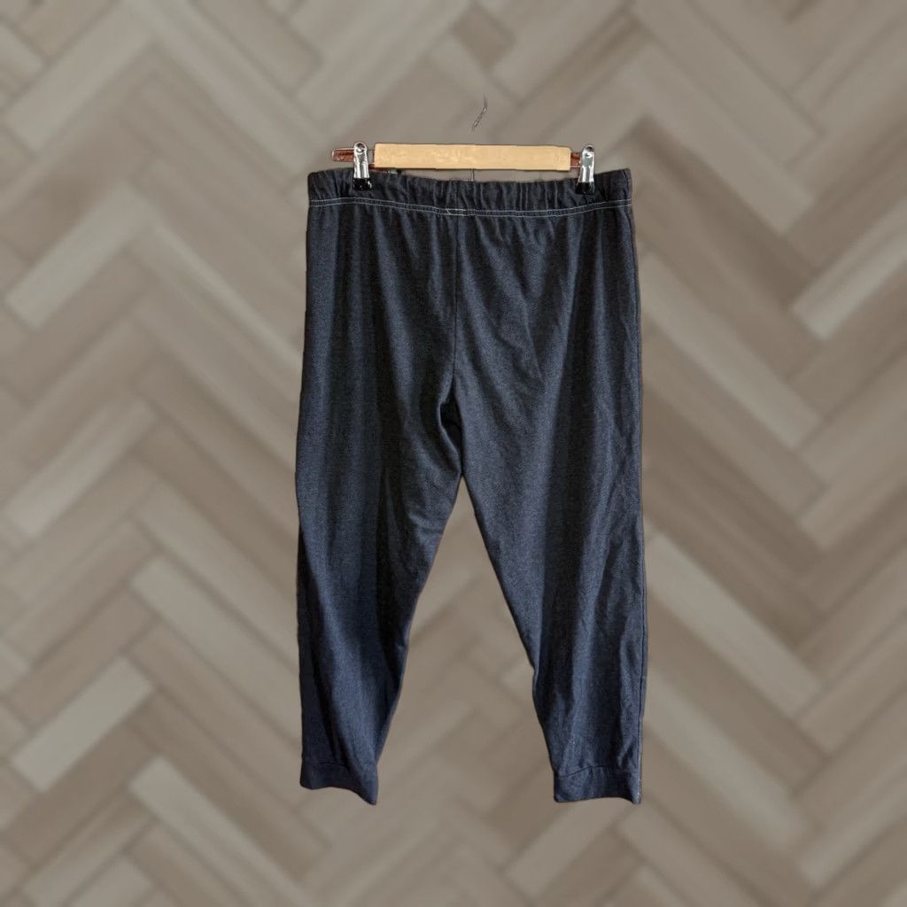 Tumi Tumi Pajama Pants Womens Black S/M Drawstring Pant Size 28" / US 6 / IT 42 - 1 Thumbnail