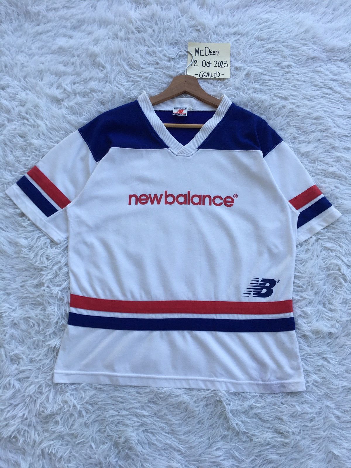 New Balance Rare New Balance Jersey Size US L / EU 52-54 / 3 - 1 Thumbnail