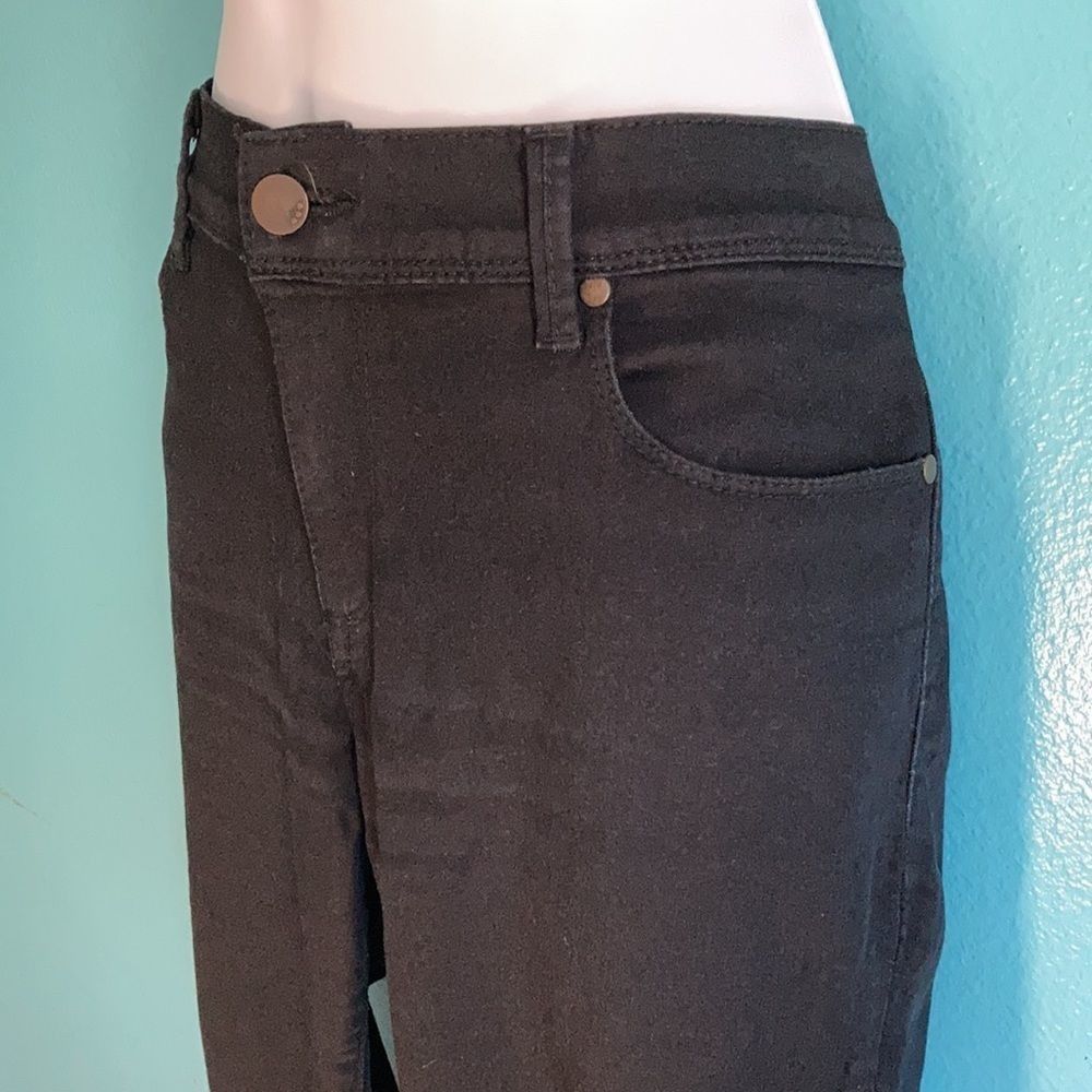 Free People Free People Black Denim Jeans Size 31 Size 31" - 12 Thumbnail