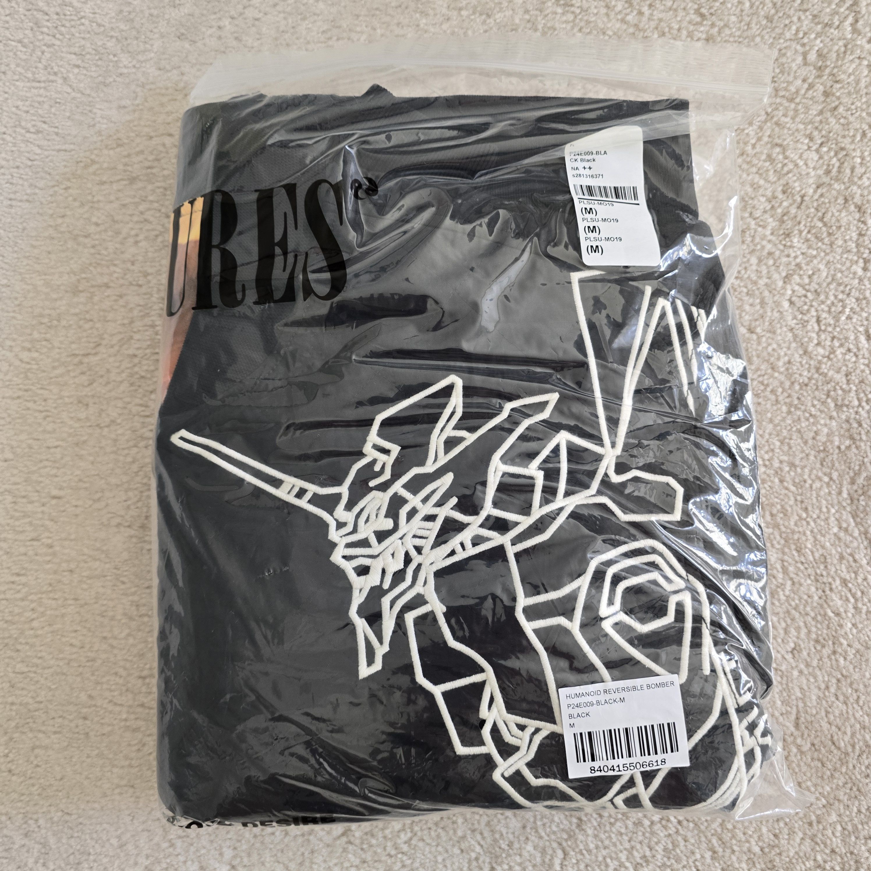 Pleasures Pleasures x Evangelion Humanoid Reversible Bomber Black Sz M Size US M / EU 48-50 / 2 - 6 Thumbnail