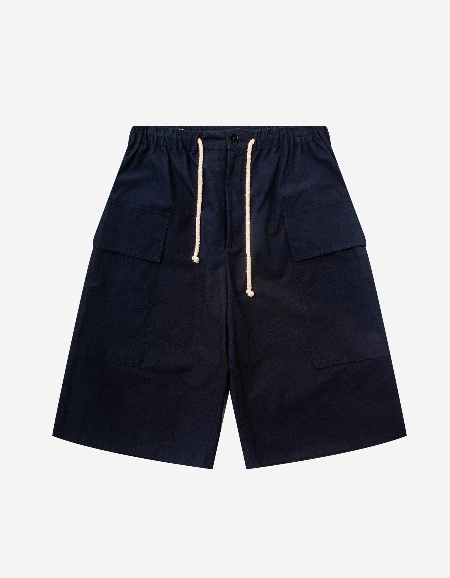 Navy Blue Cargo Shorts