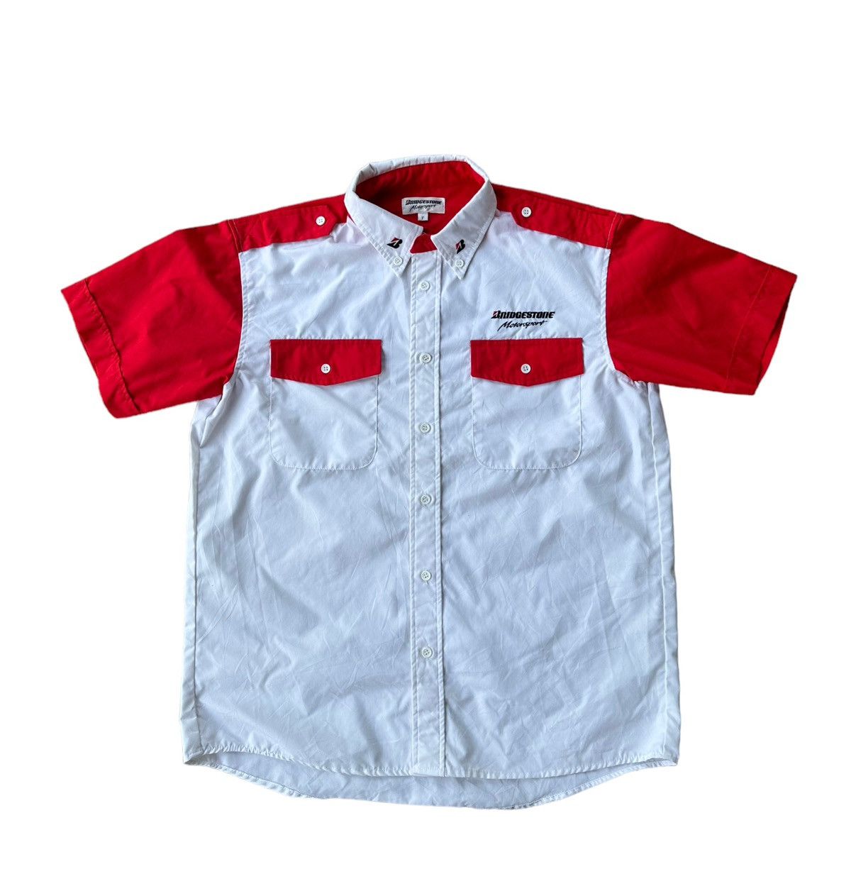 Japanese Brand Bridgestone motorsports shirts Size US L / EU 52-54 / 3 - 1 Thumbnail