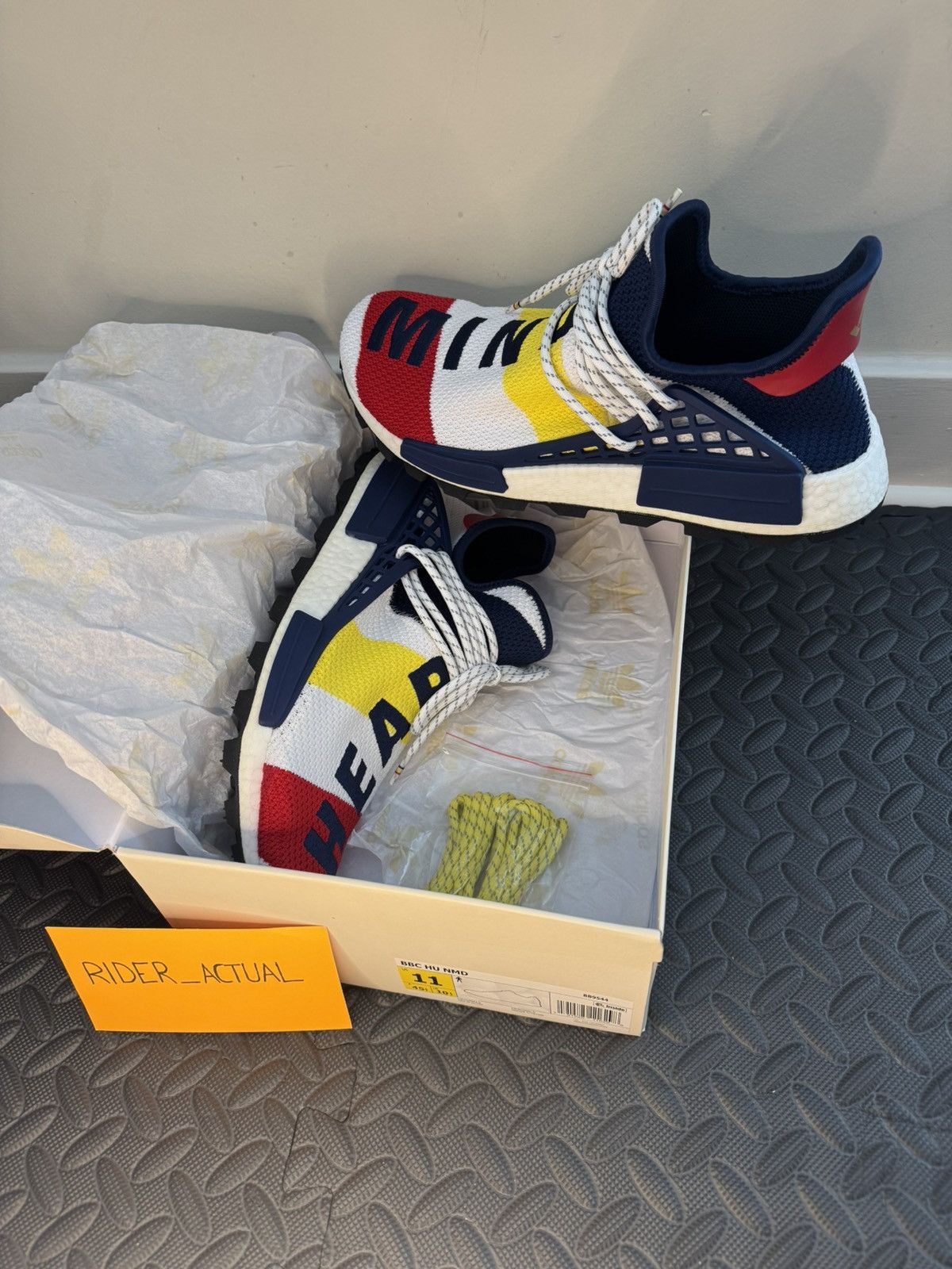 Adidas Adidas BBC HU NMD Size US 11 / EU 44 - 10 Thumbnail