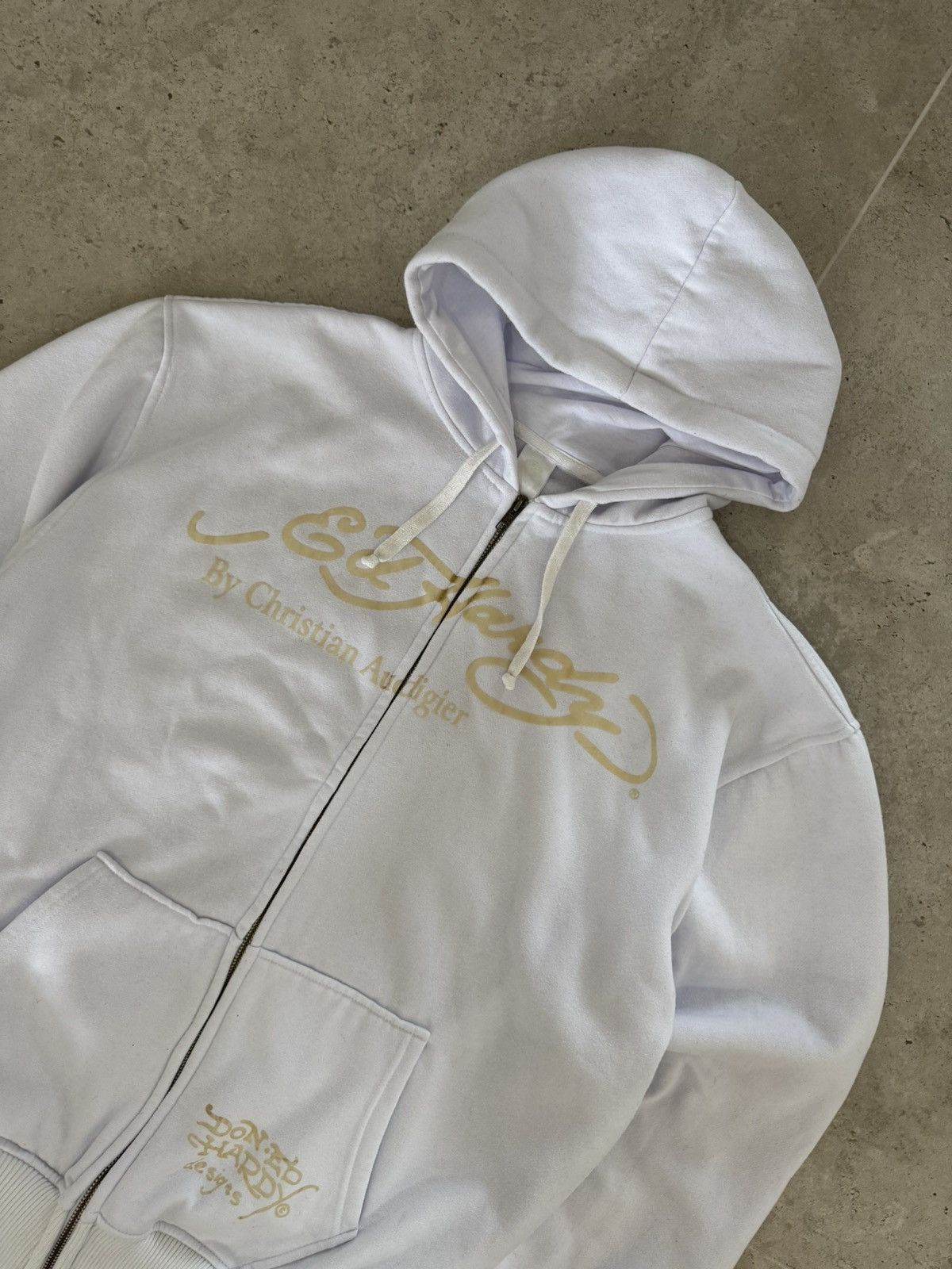 Christian Audigier × Ed Hardy × Japanese Brand Ed Hardy Love Kills Slowly Hoodie Size US L / EU 52-54 / 3 - 3 Thumbnail